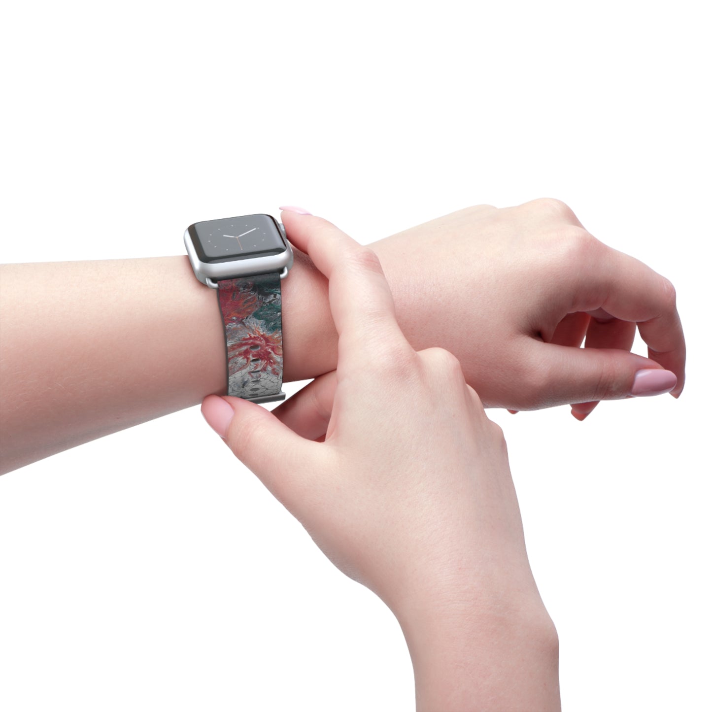 Garden Lace Watch Band for Apple Watch Series 1-9, Ultra, and SE devices
