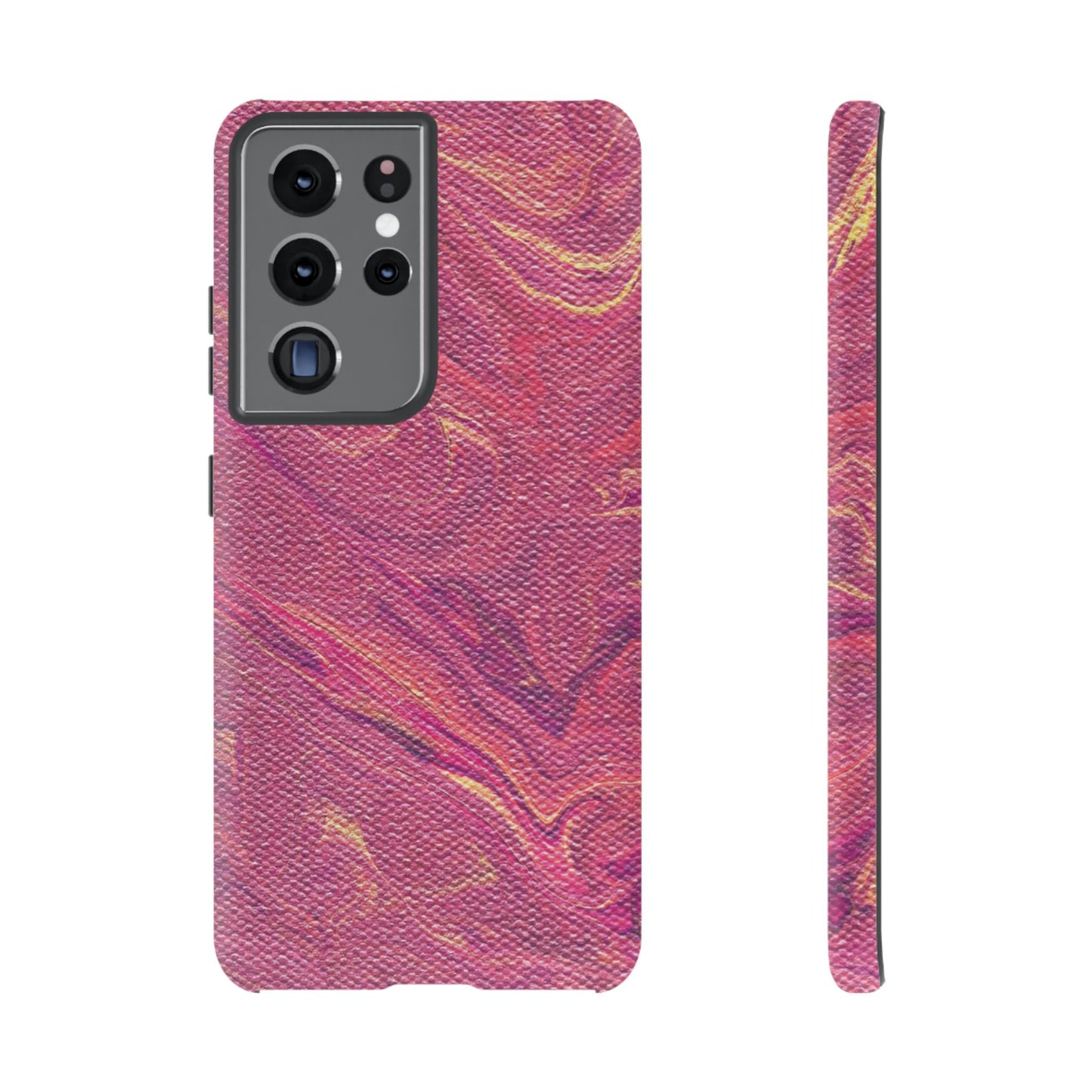 Pleasantly Pink Tough Phone Case for iPhone, Samsung Galaxy, and Google Pixel devices