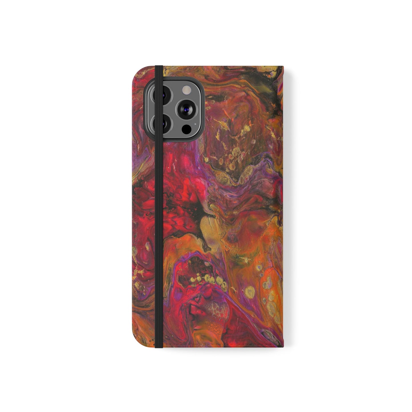 Autumn's Glow Flip Phone Case for iPhone 11 – 16 Pro, Samsung 21 – 22 Series