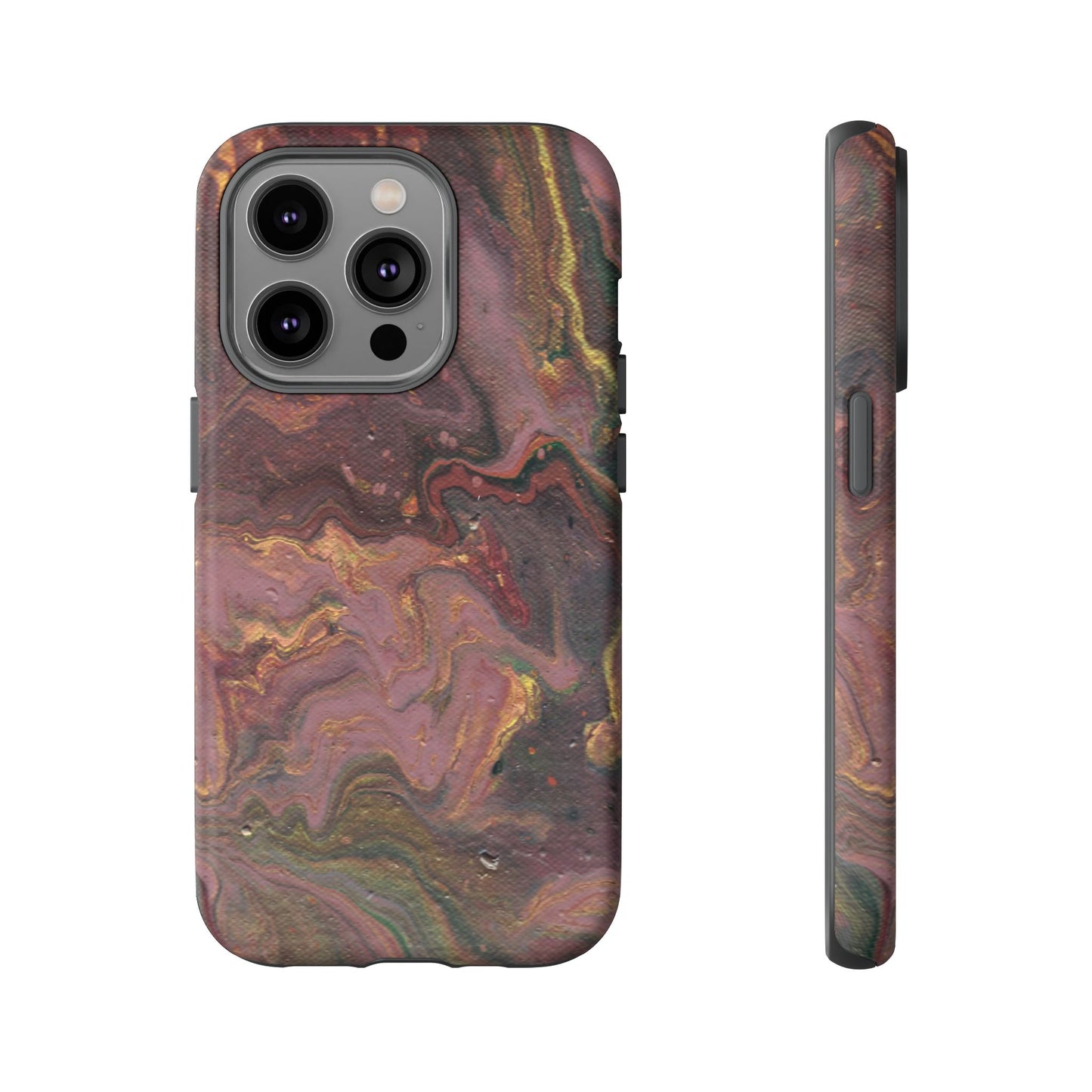 Earthy Marble Tough Phone Case for iPhone, Samsung Galaxy, and Google Pixel devices