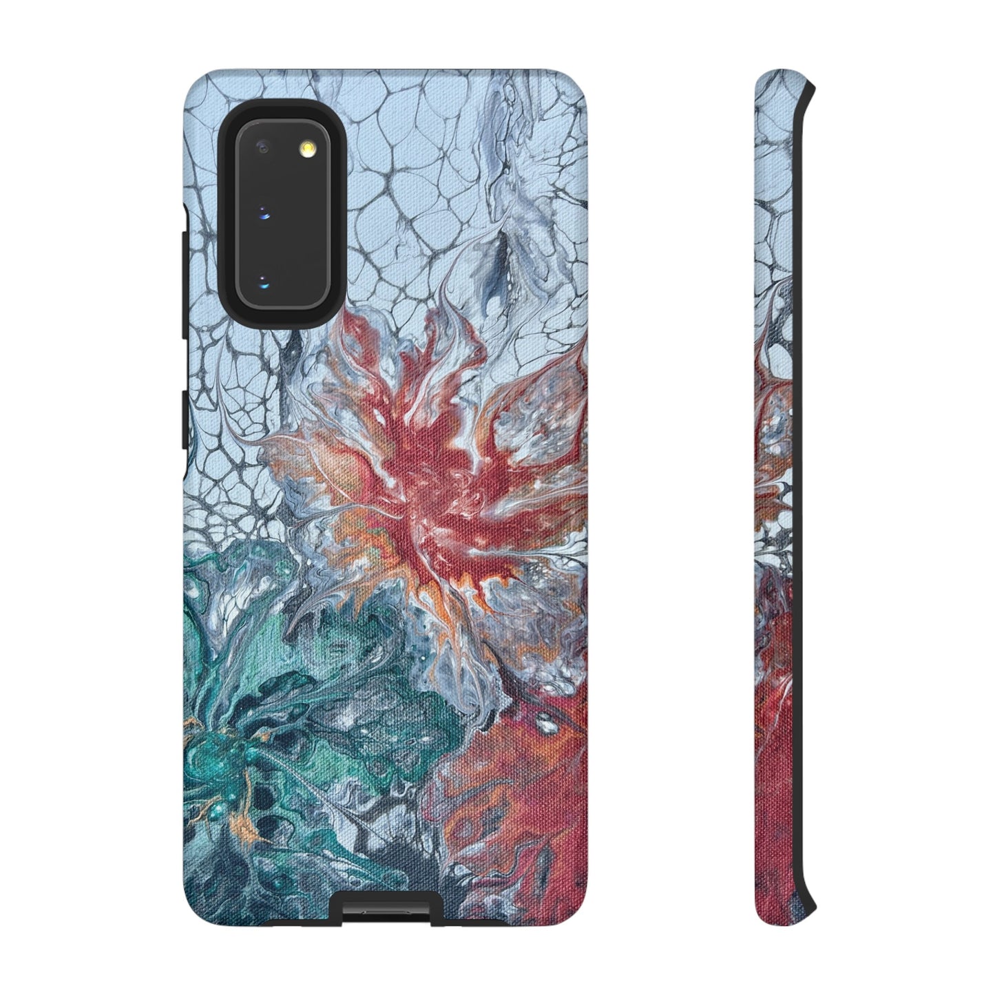 Garden Lace Tough Phone Case for iPhone, Samsung Galaxy, and Google Pixel devices