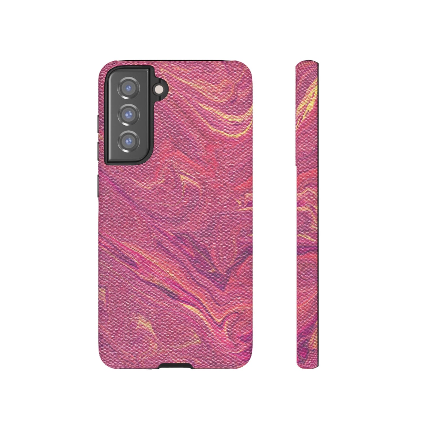 Pleasantly Pink Tough Phone Case for iPhone, Samsung Galaxy, and Google Pixel devices