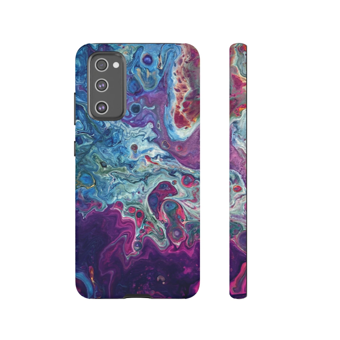 Candy Galaxy Tough Phone Case for iPhone, Samsung Galaxy, and Google Pixel devices