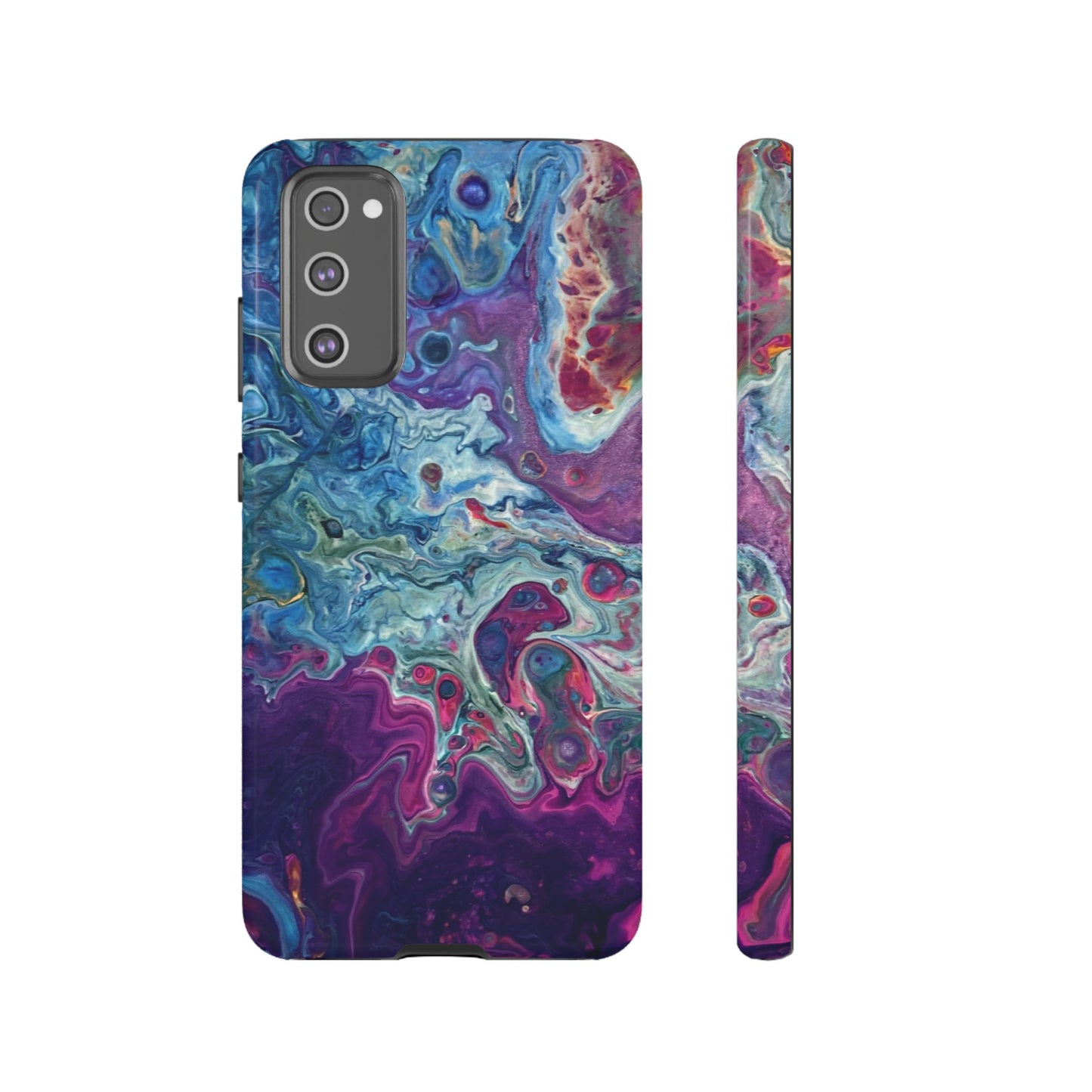 Candy Galaxy Tough Phone Case for iPhone, Samsung Galaxy, and Google Pixel devices
