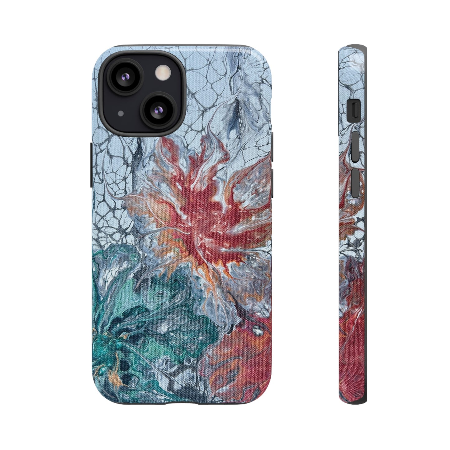 Garden Lace Tough Phone Case for iPhone, Samsung Galaxy, and Google Pixel devices