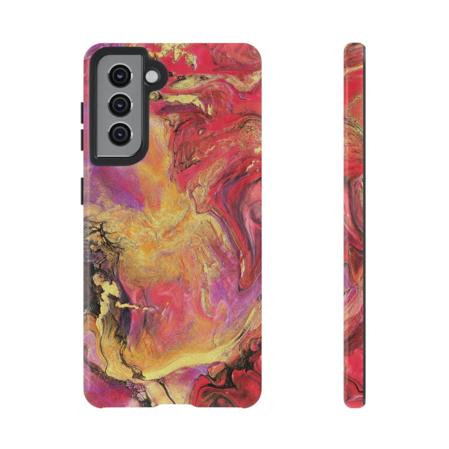 Flowing Royalty Tough Phone Case for iPhone, Samsung Galaxy, and Google Pixel devices