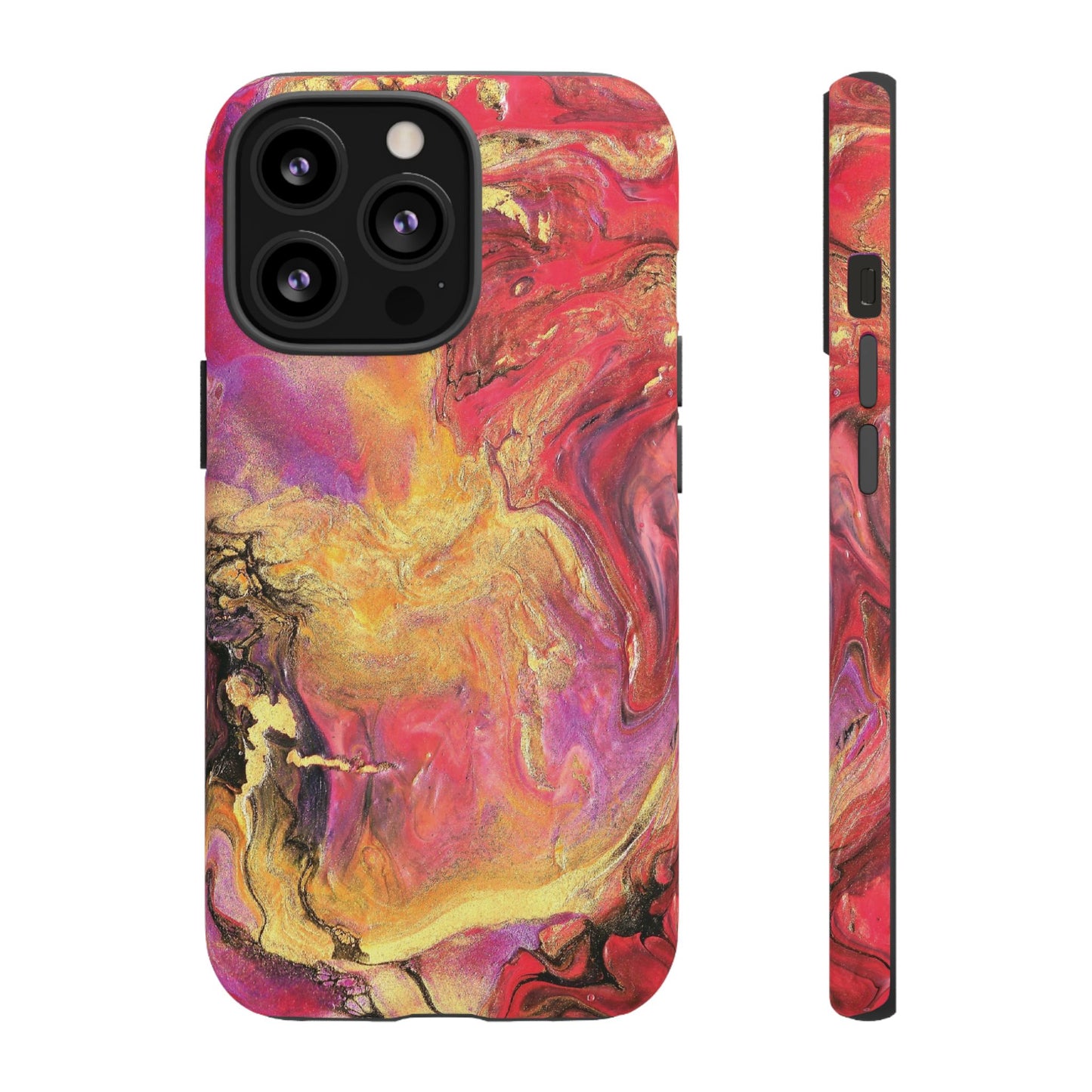 Flowing Royalty Tough Phone Case for iPhone, Samsung Galaxy, and Google Pixel devices