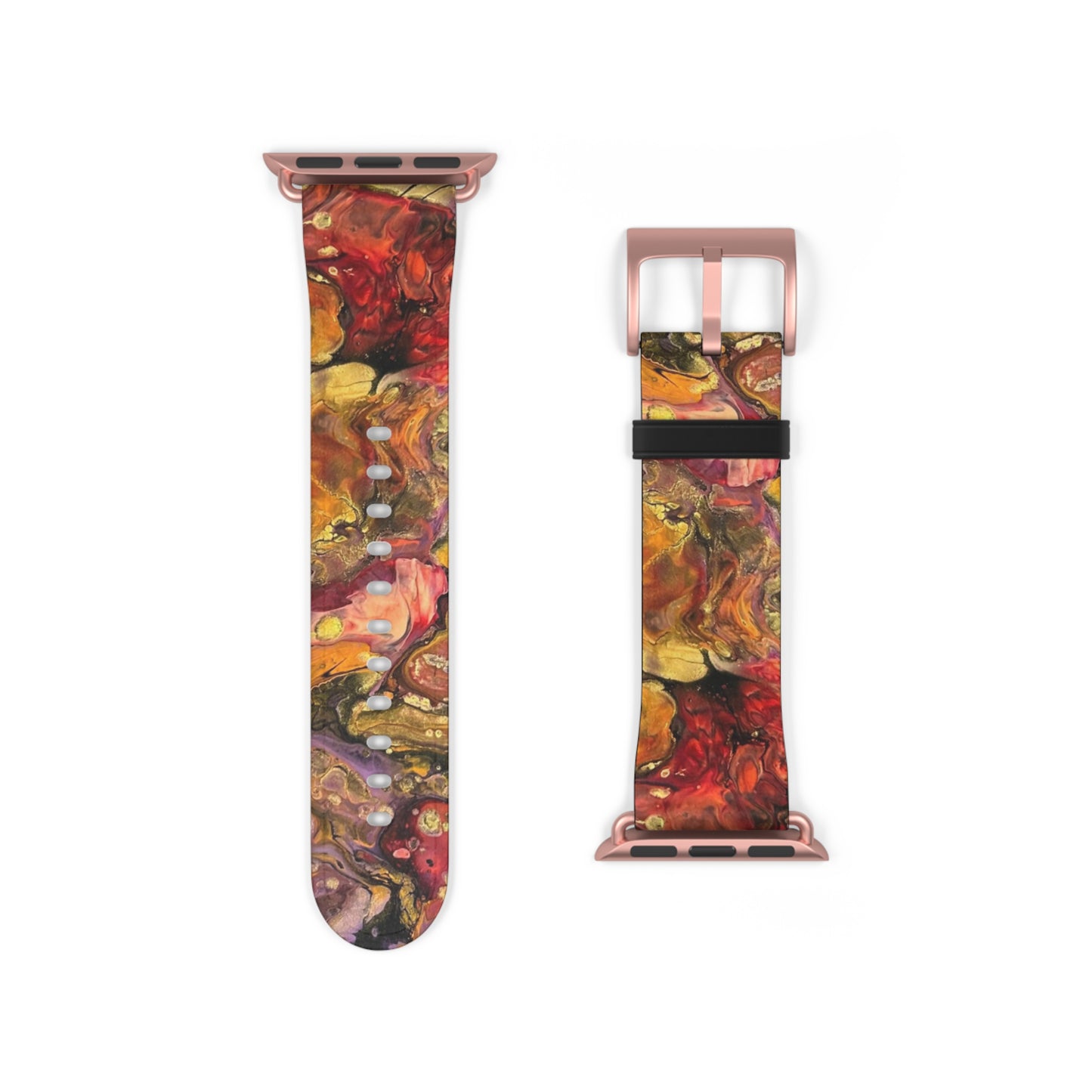 Sunset Stream Watch Band for Apple Watch Series 1-9, Ultra, and SE devices