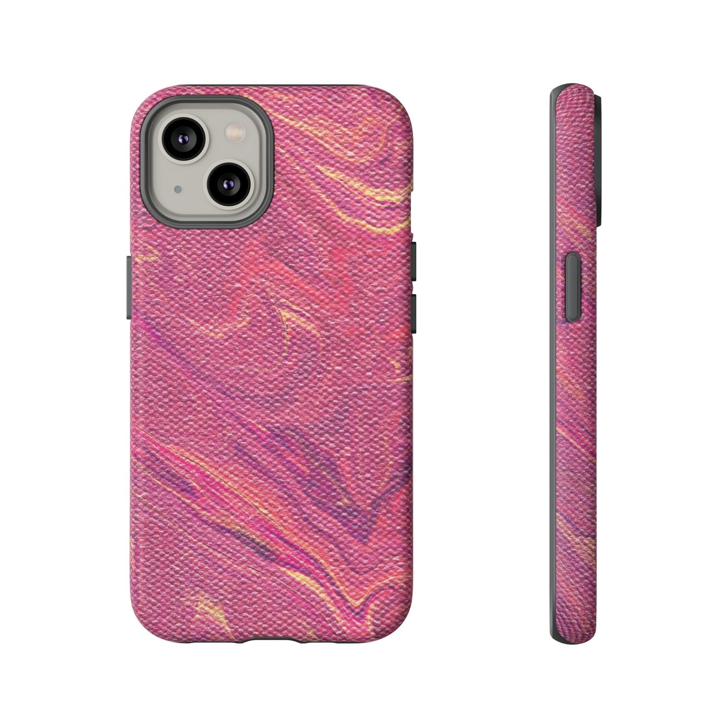 Pleasantly Pink Tough Phone Case for iPhone, Samsung Galaxy, and Google Pixel devices