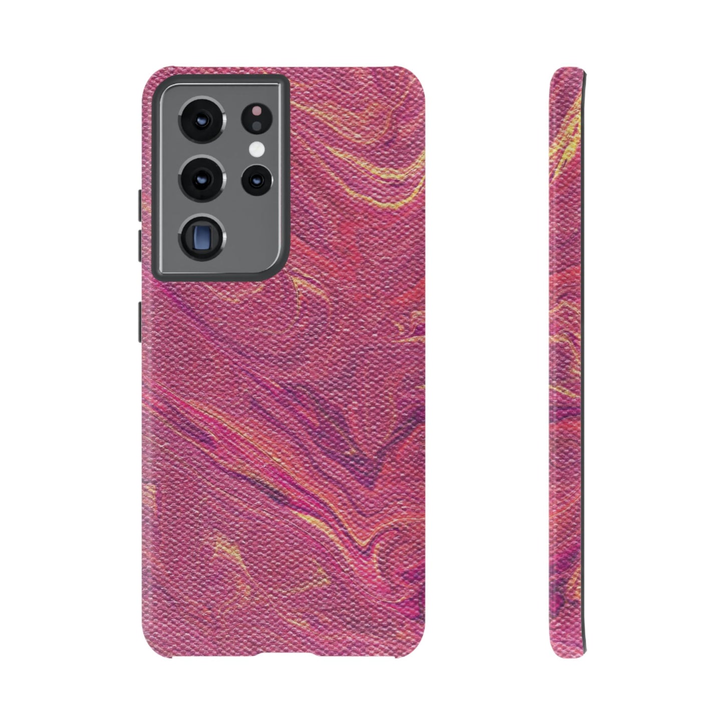 Pleasantly Pink Tough Phone Case for iPhone, Samsung Galaxy, and Google Pixel devices