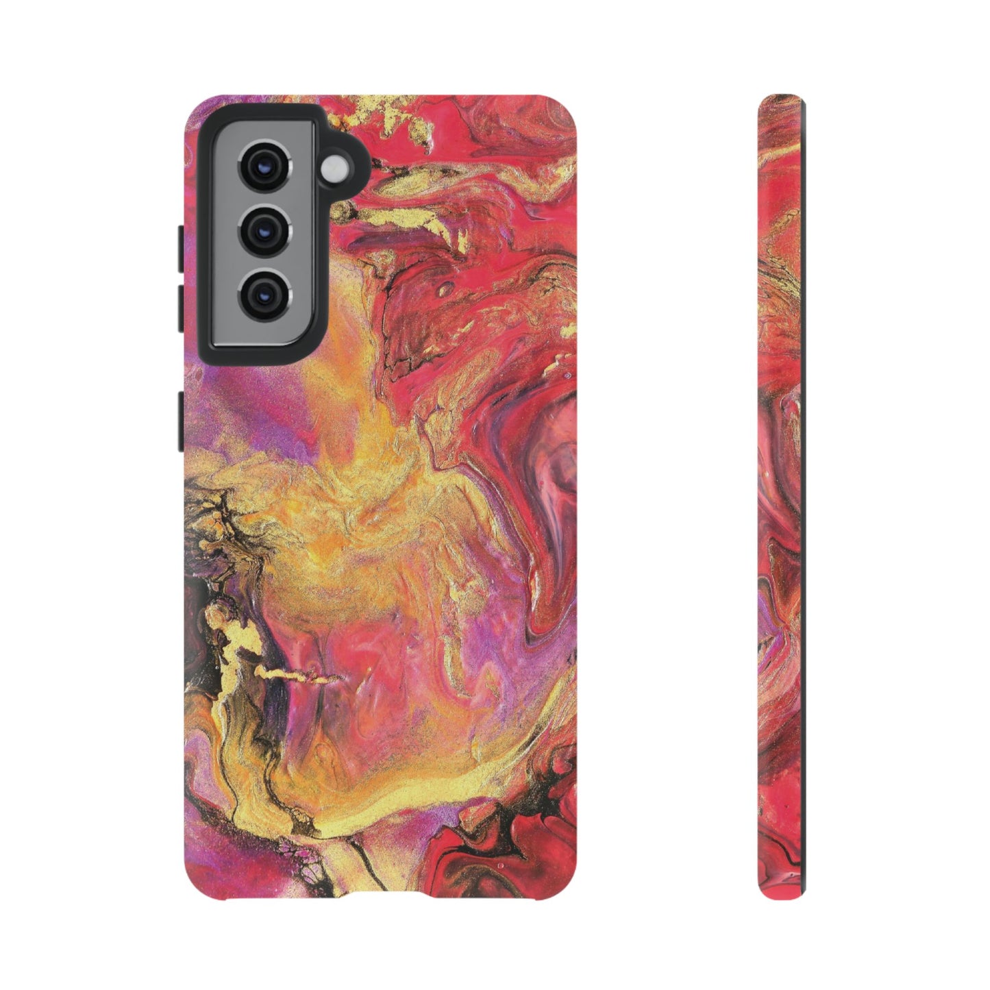 Flowing Royalty Tough Phone Case for iPhone, Samsung Galaxy, and Google Pixel devices