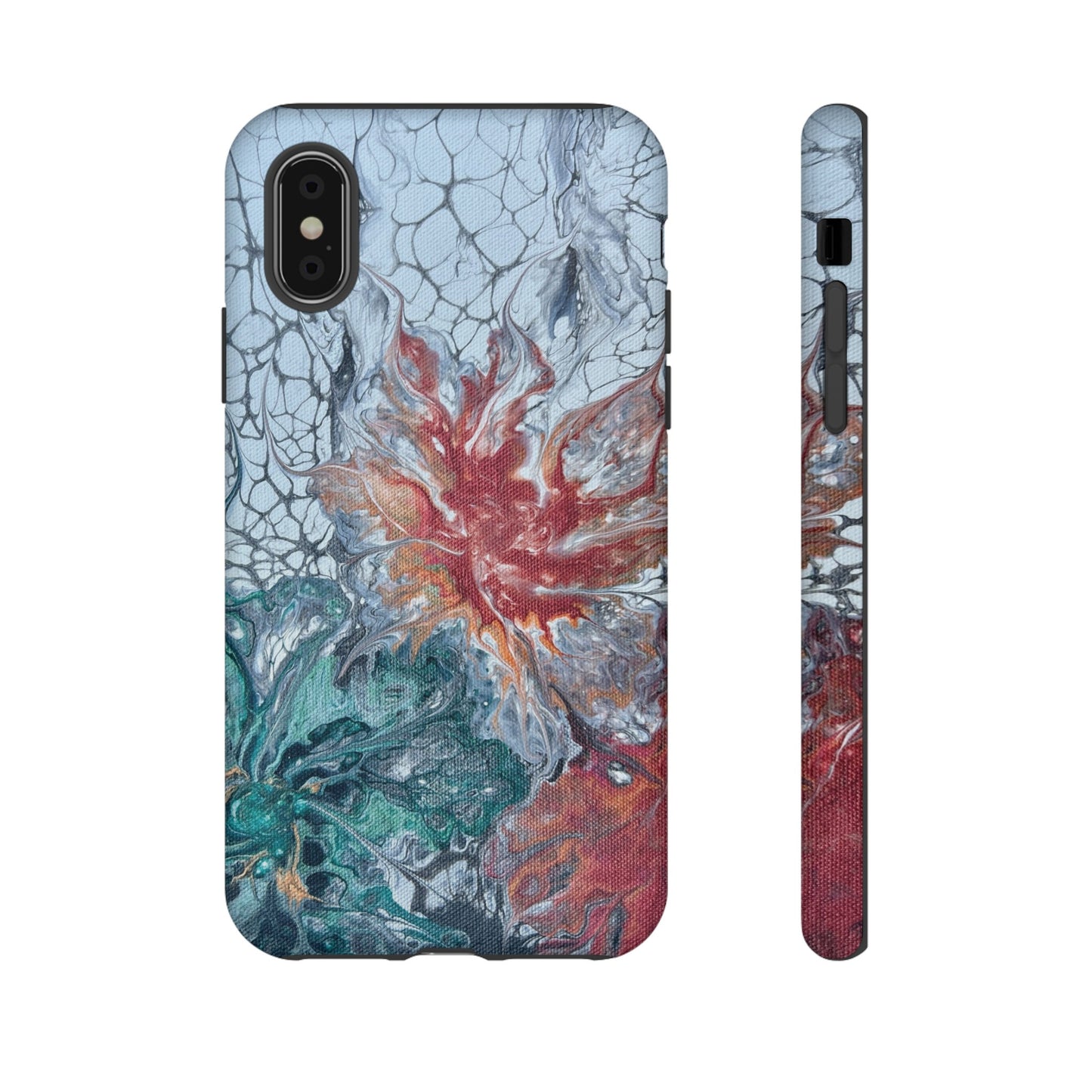 Garden Lace Tough Phone Case for iPhone, Samsung Galaxy, and Google Pixel devices