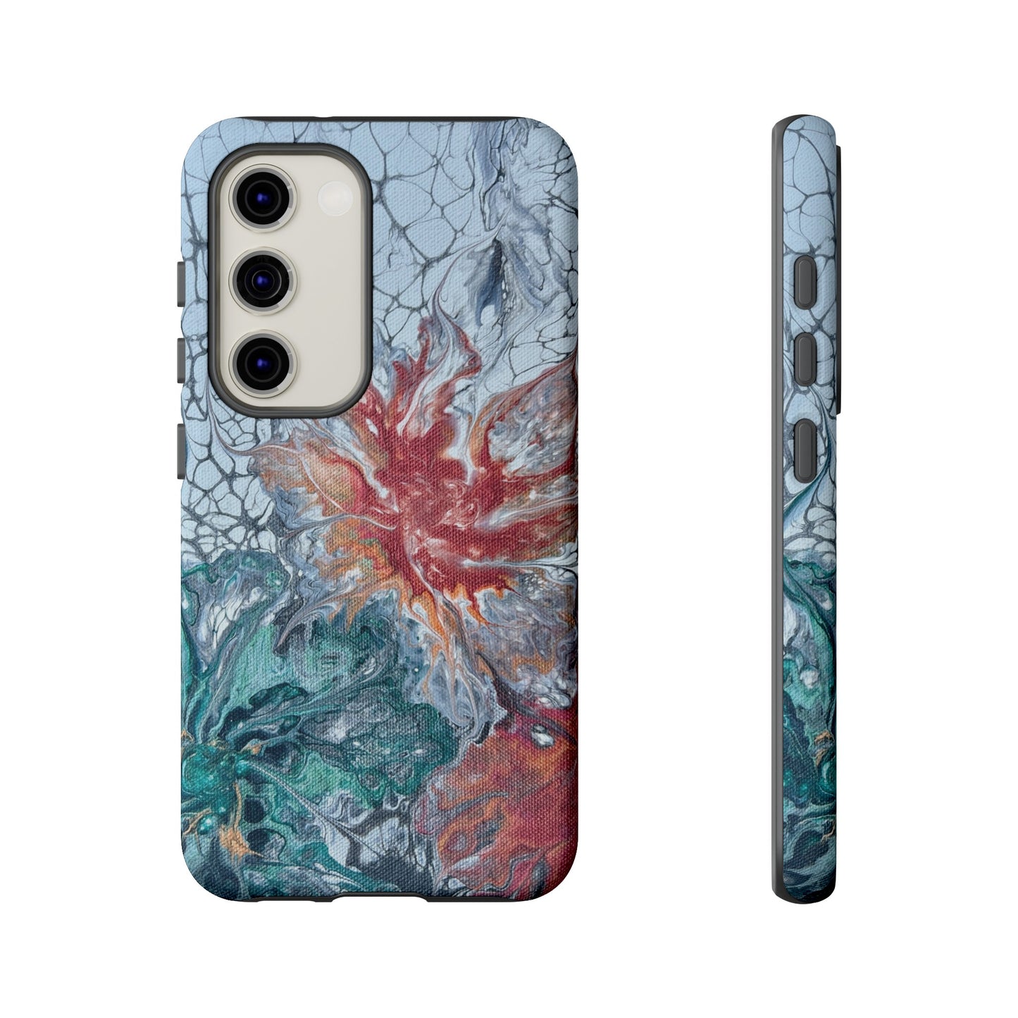 Garden Lace Tough Phone Case for iPhone, Samsung Galaxy, and Google Pixel devices