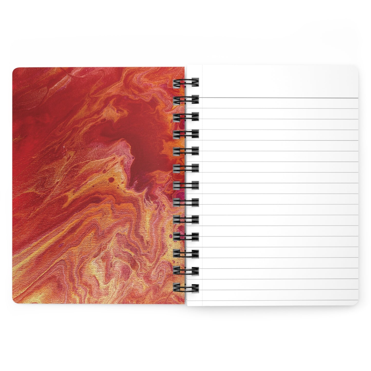 Spiral Bound Journal - Sunset Clouds with Inside Cover Art