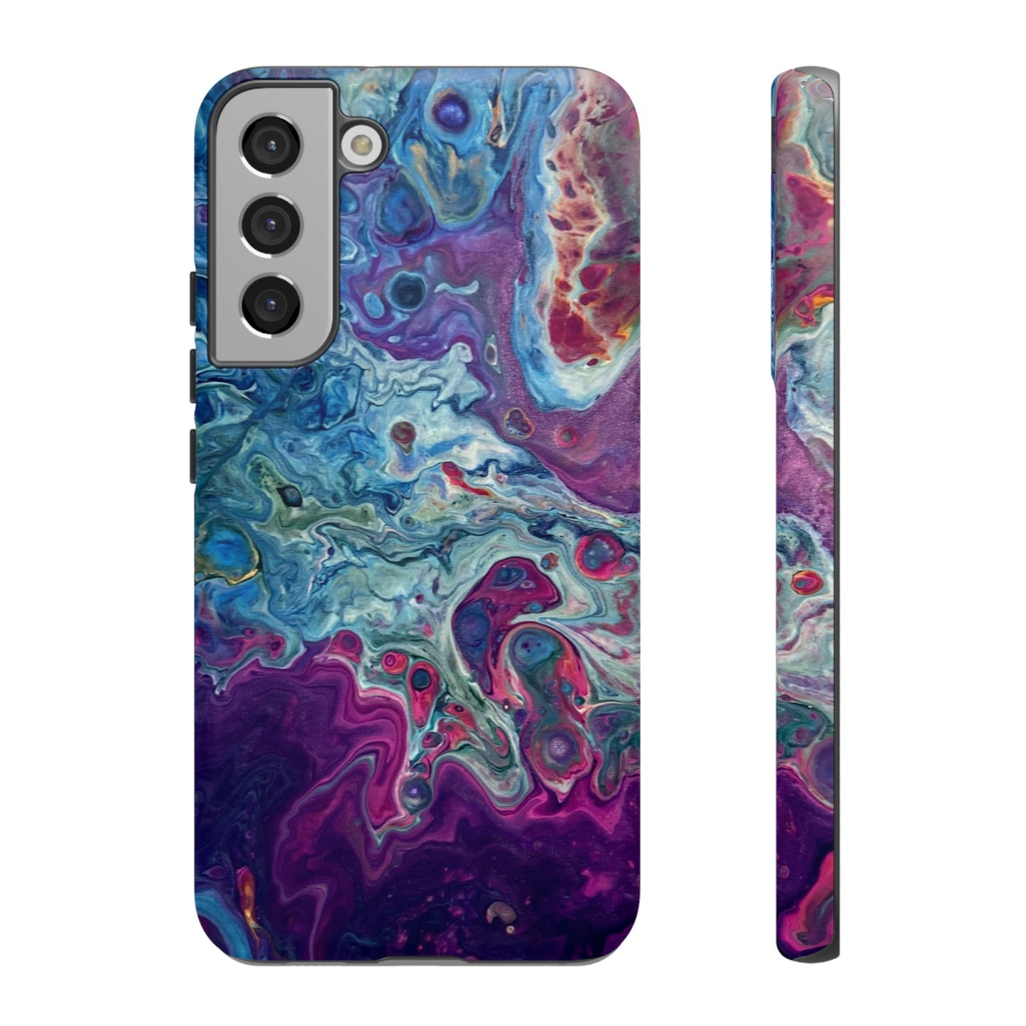 Candy Galaxy Tough Phone Case for iPhone, Samsung Galaxy, and Google Pixel devices