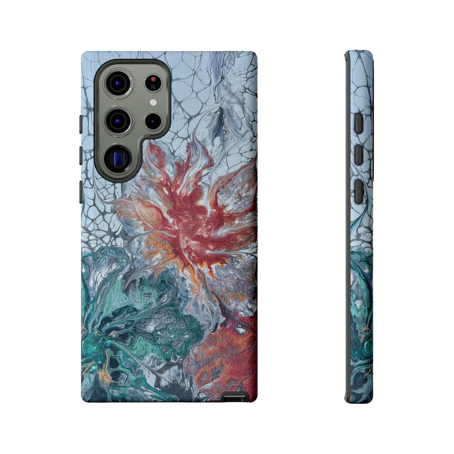 Garden Lace Tough Phone Case for iPhone, Samsung Galaxy, and Google Pixel devices