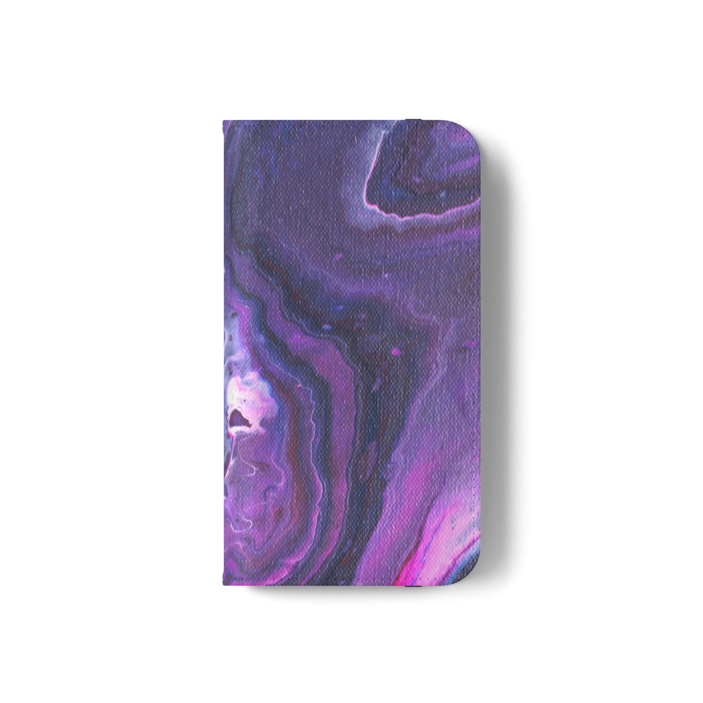 Velvet Twilight Flip Phone Case for iPhone 11 – 16 Pro, Samsung 21 – 22 Series