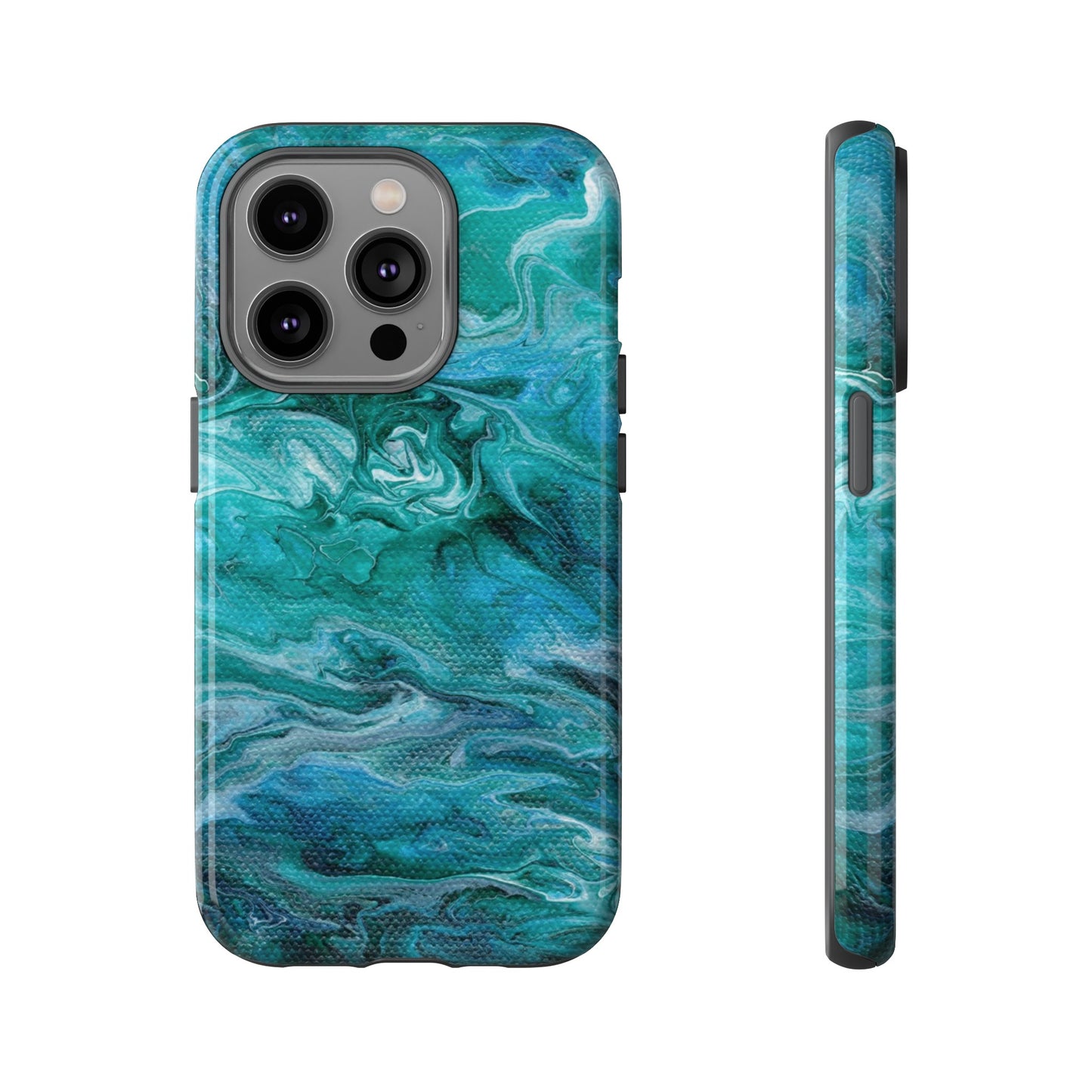 Ocean Waves Tough Phone Case for iPhone, Samsung Galaxy, and Google Pixel devices