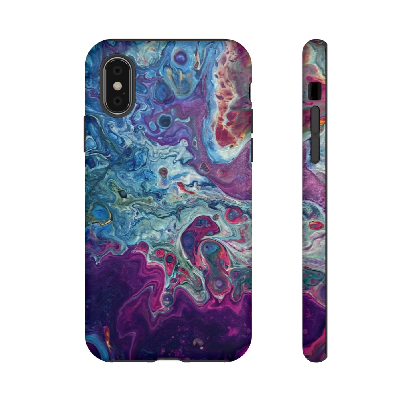 Candy Galaxy Tough Phone Case for iPhone, Samsung Galaxy, and Google Pixel devices