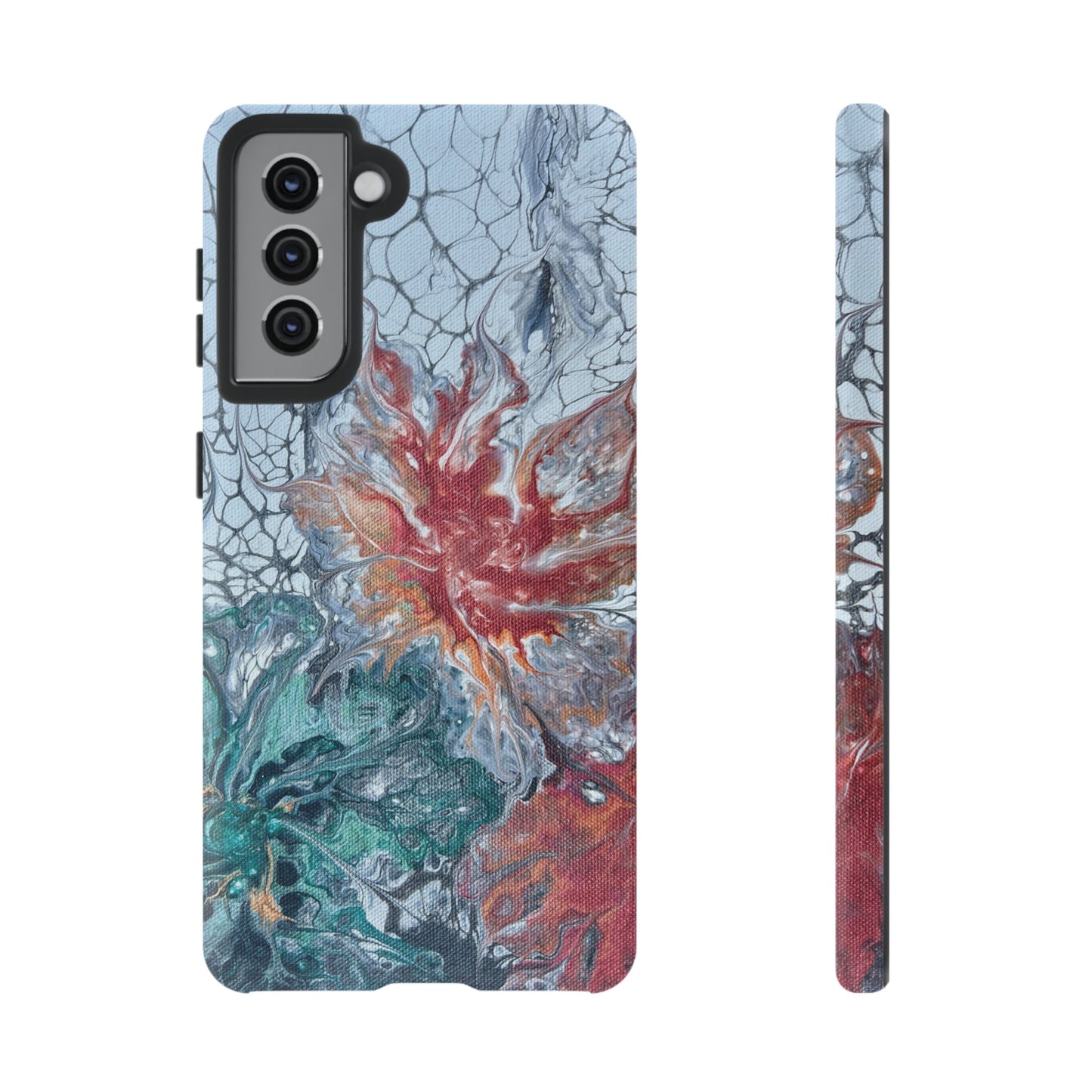 Garden Lace Tough Phone Case for iPhone, Samsung Galaxy, and Google Pixel devices