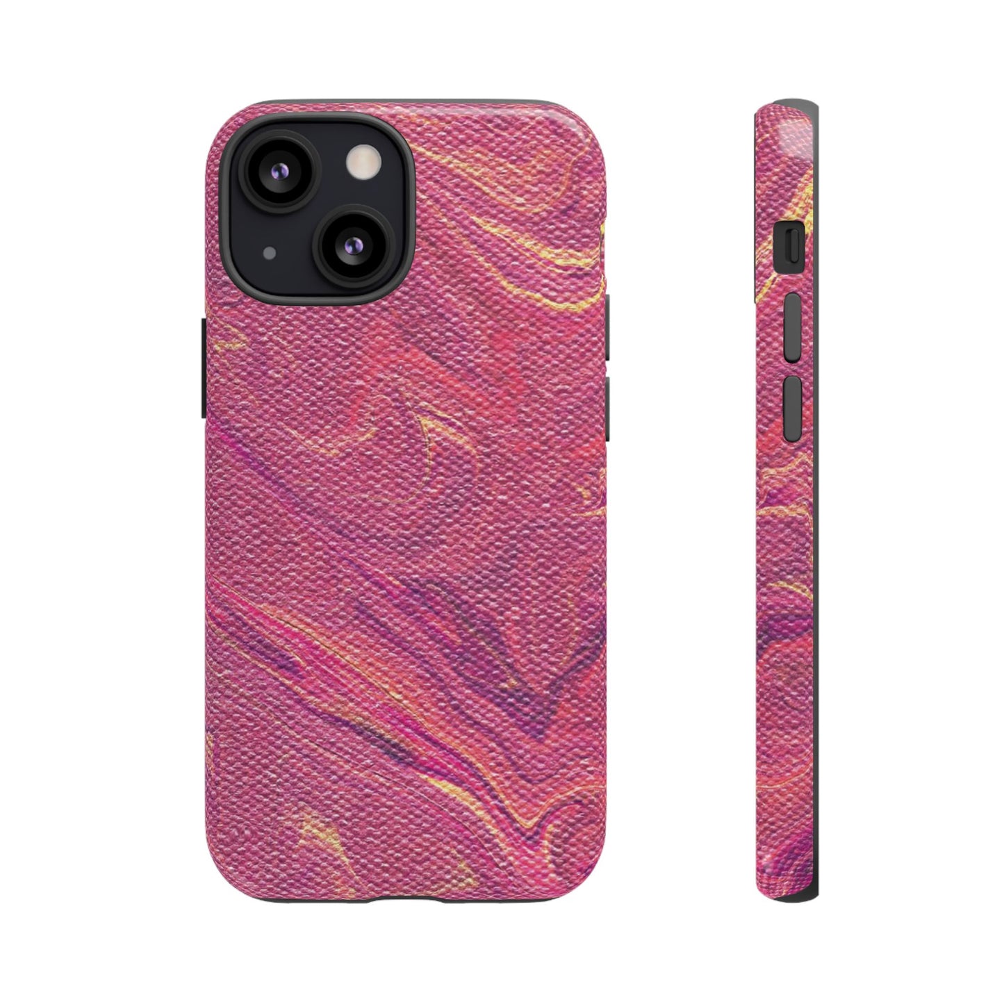 Pleasantly Pink Tough Phone Case for iPhone, Samsung Galaxy, and Google Pixel devices