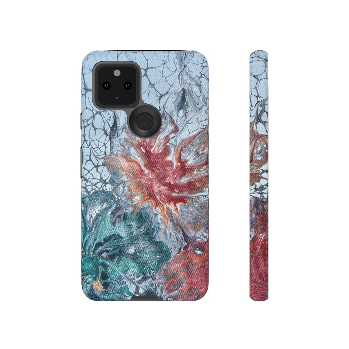 Garden Lace Tough Phone Case for iPhone, Samsung Galaxy, and Google Pixel devices