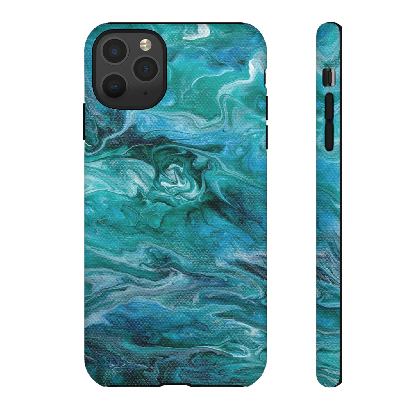 Ocean Waves Tough Phone Case for iPhone, Samsung Galaxy, and Google Pixel devices