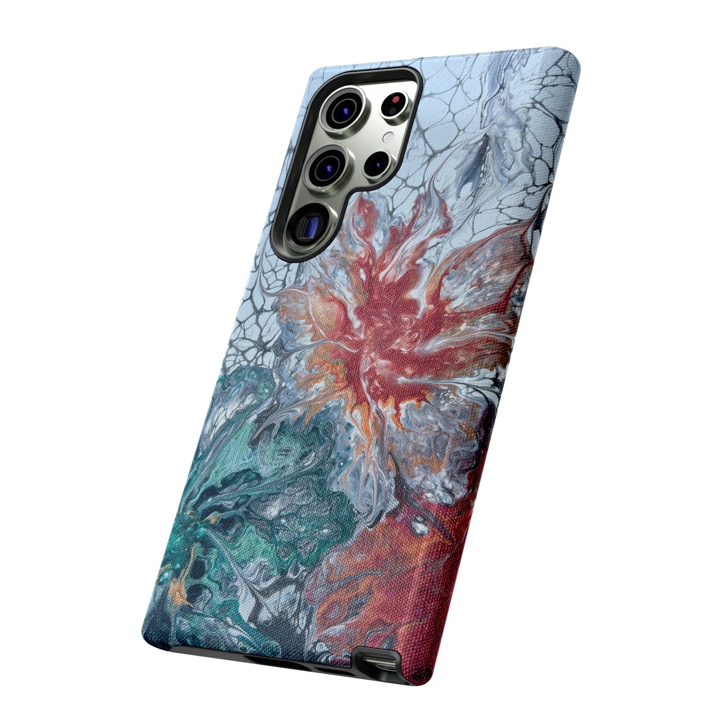 Garden Lace Tough Phone Case for iPhone, Samsung Galaxy, and Google Pixel devices