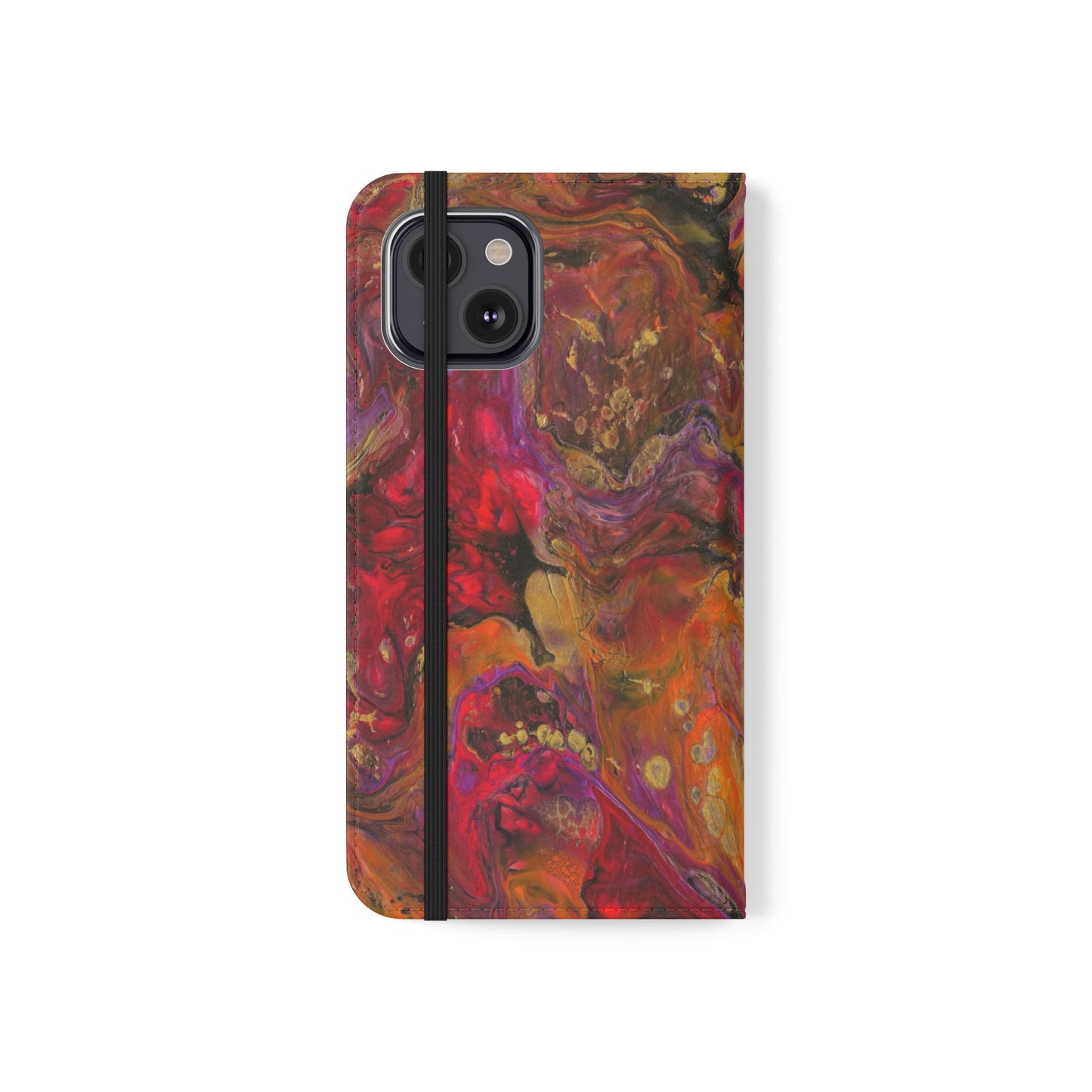Autumn's Glow Flip Phone Case for iPhone 11 – 16 Pro, Samsung 21 – 22 Series