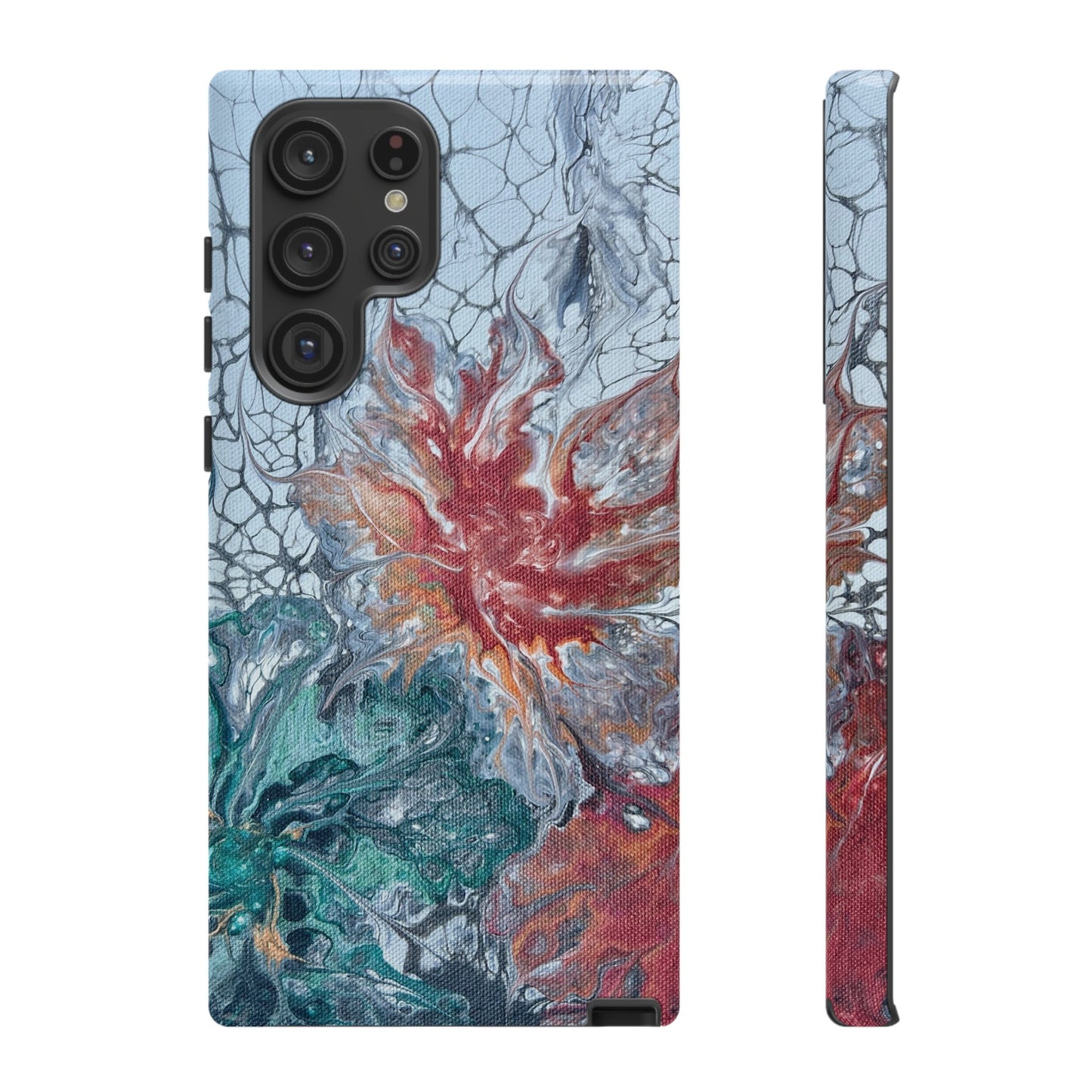 Garden Lace Tough Phone Case for iPhone, Samsung Galaxy, and Google Pixel devices