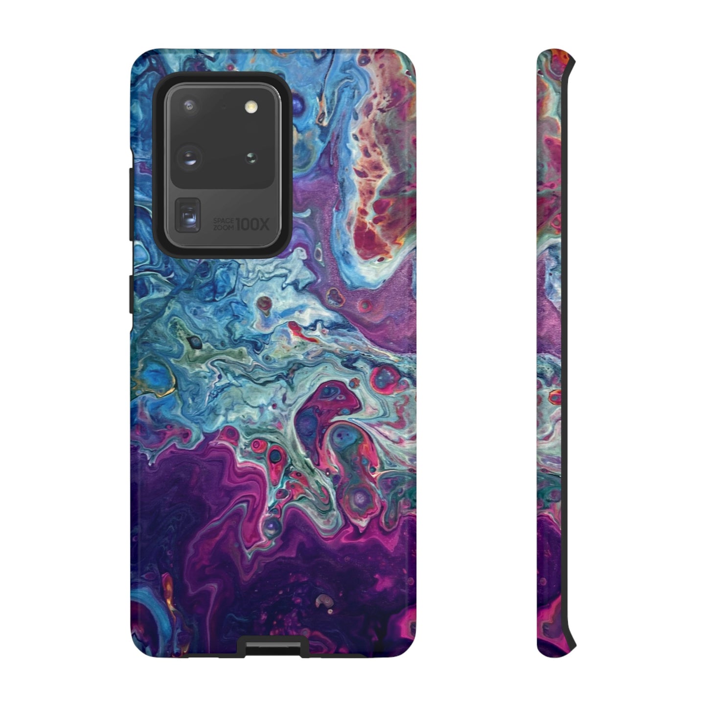 Candy Galaxy Tough Phone Case for iPhone, Samsung Galaxy, and Google Pixel devices
