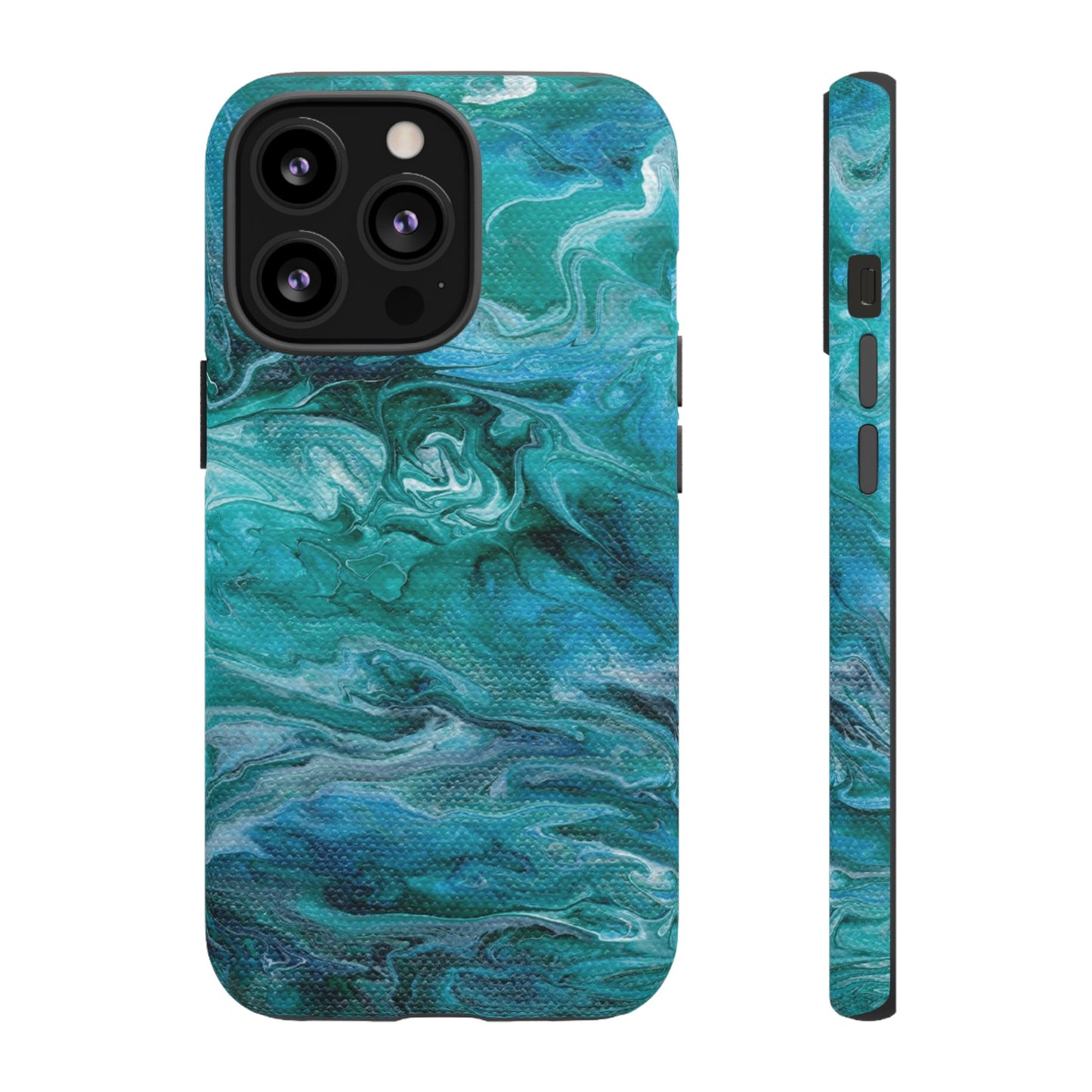 Ocean Waves Tough Phone Case for iPhone, Samsung Galaxy, and Google Pixel devices