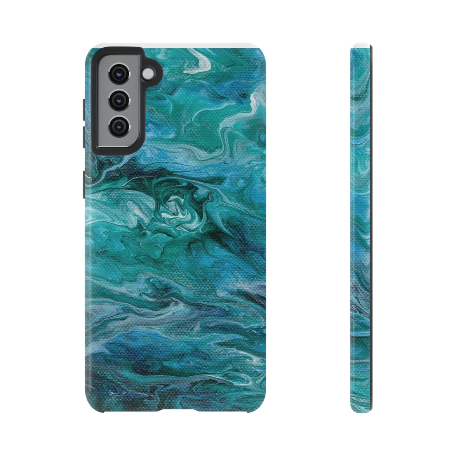 Ocean Waves Tough Phone Case for iPhone, Samsung Galaxy, and Google Pixel devices