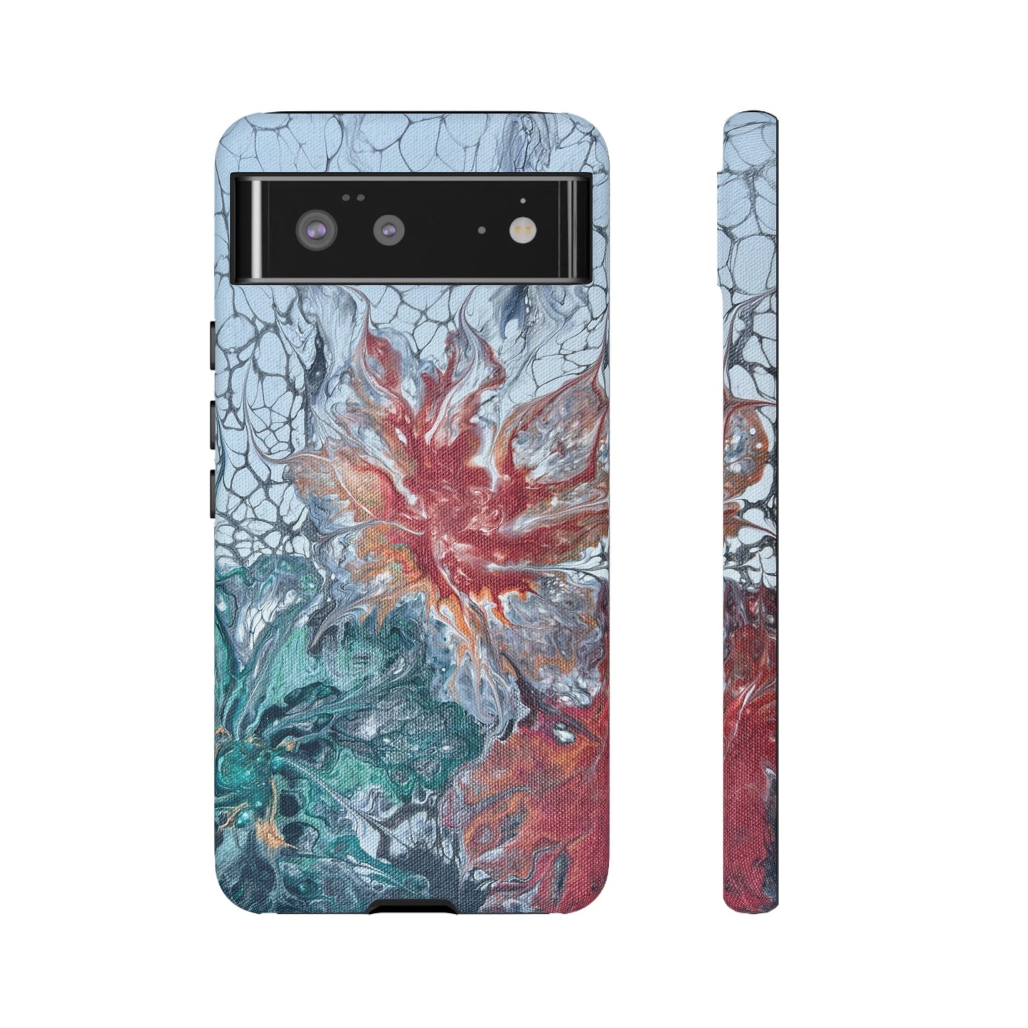 Garden Lace Tough Phone Case for iPhone, Samsung Galaxy, and Google Pixel devices