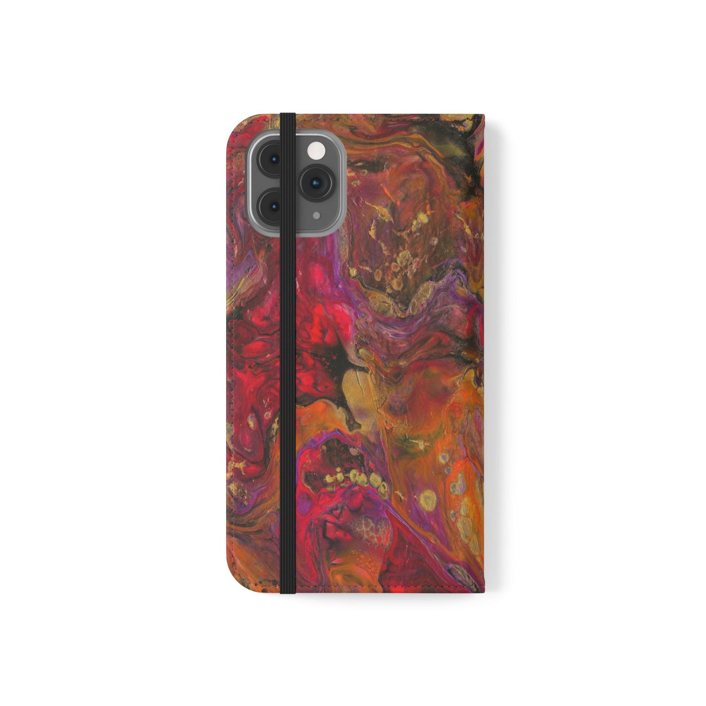 Autumn's Glow Flip Phone Case for iPhone 11 – 16 Pro, Samsung 21 – 22 Series