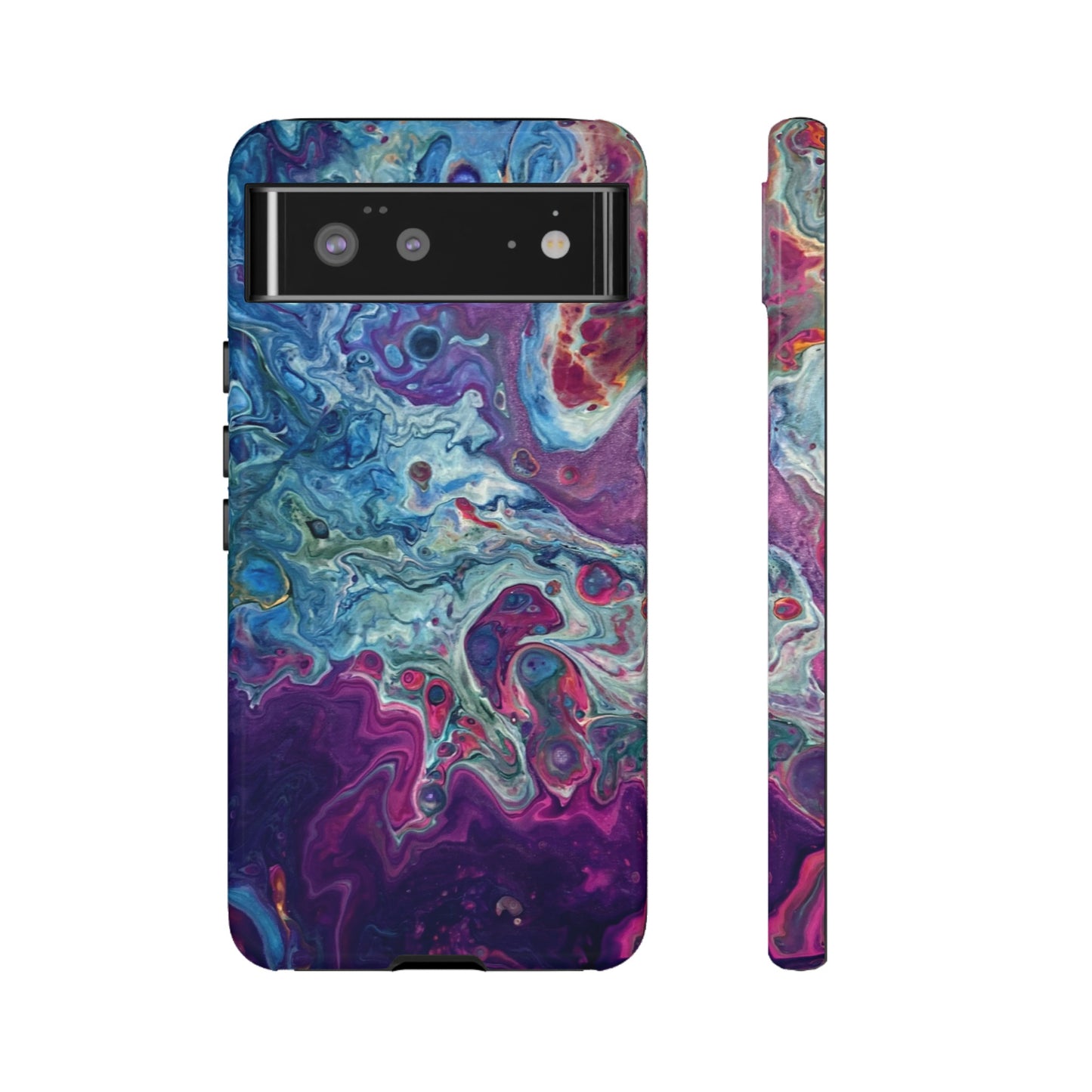 Candy Galaxy Tough Phone Case for iPhone, Samsung Galaxy, and Google Pixel devices