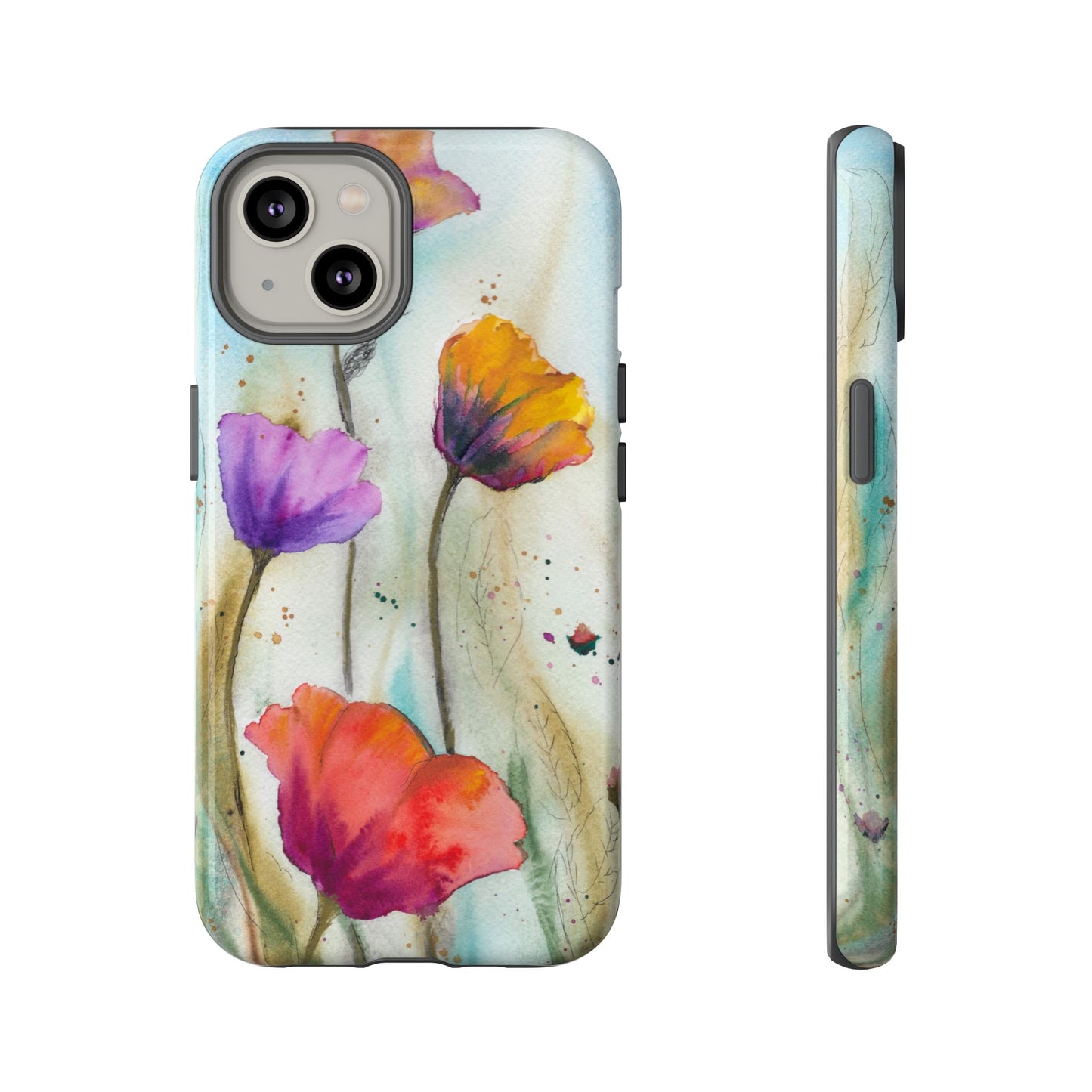 Dreamy Garden Tough Phone Case for iPhone, Samsung Galaxy, and Google Pixel devices