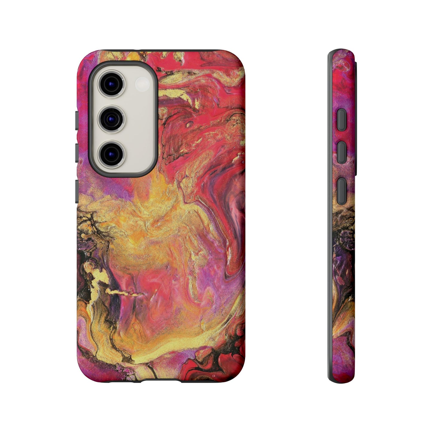 Flowing Royalty Tough Phone Case for iPhone, Samsung Galaxy, and Google Pixel devices