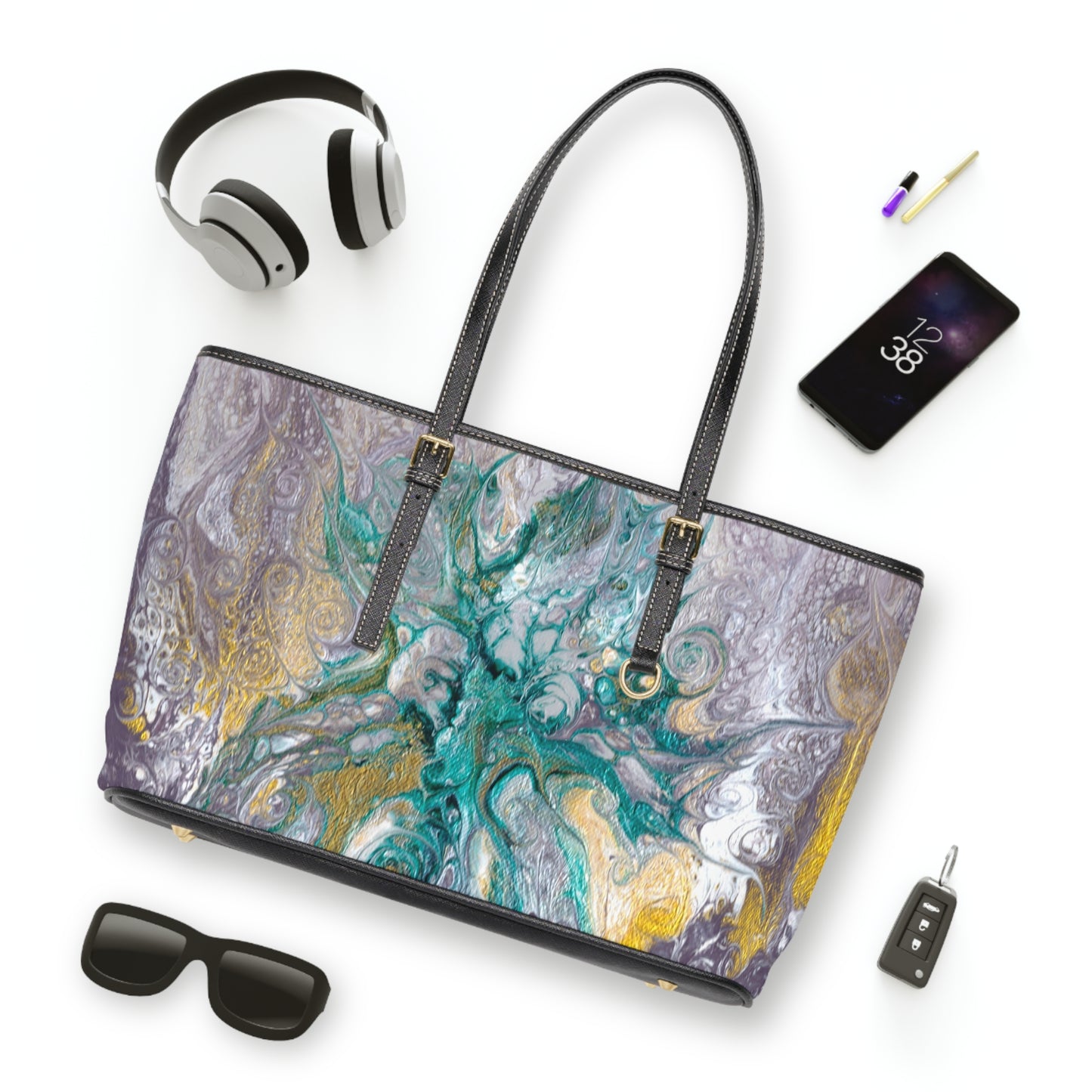 Large Purse - Mystic Ocean Burst