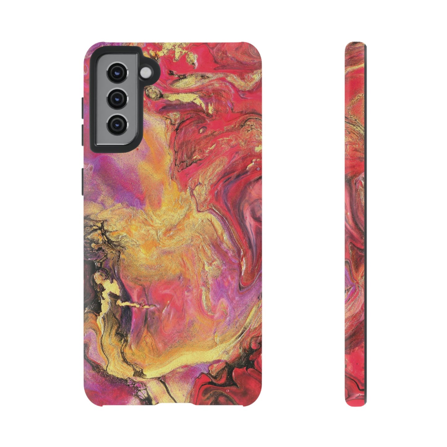 Flowing Royalty Tough Phone Case for iPhone, Samsung Galaxy, and Google Pixel devices
