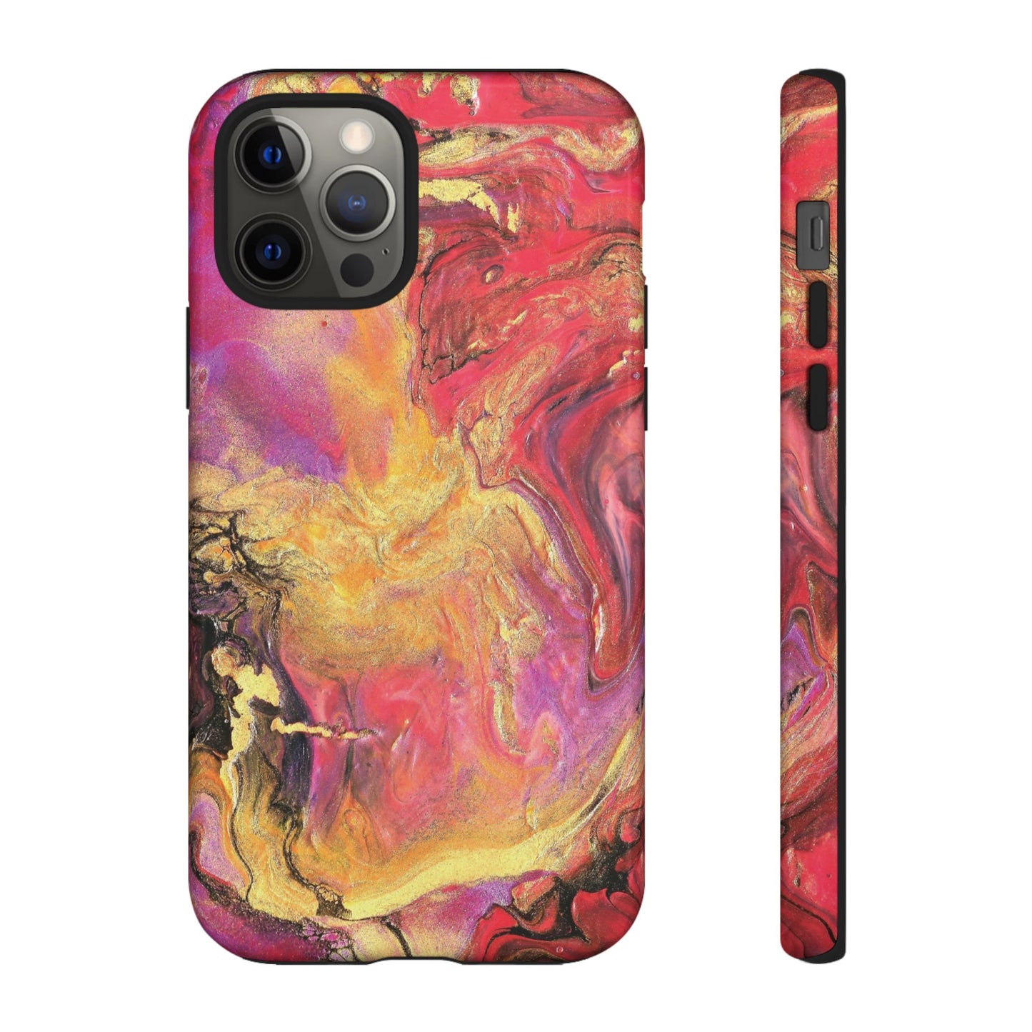 Flowing Royalty Tough Phone Case for iPhone, Samsung Galaxy, and Google Pixel devices