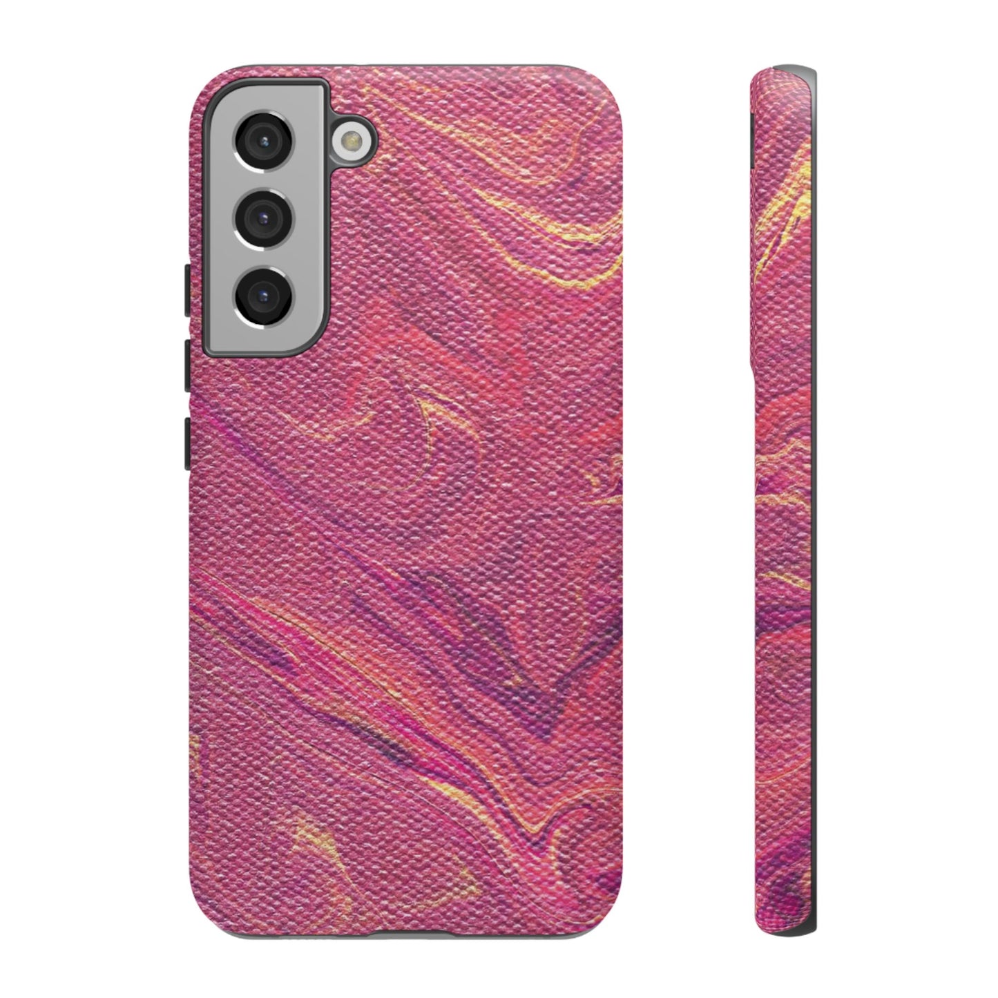 Pleasantly Pink Tough Phone Case for iPhone, Samsung Galaxy, and Google Pixel devices