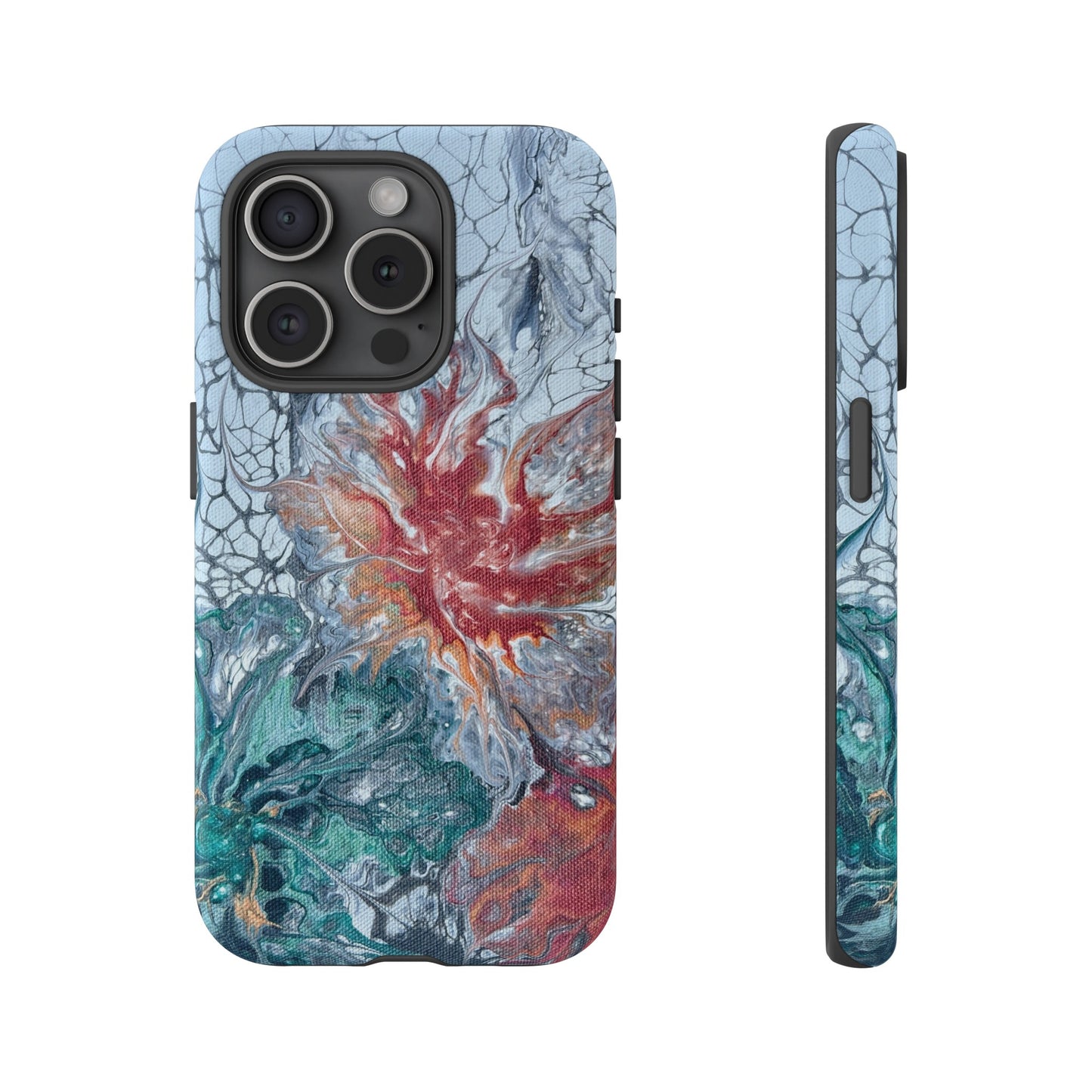 Garden Lace Tough Phone Case for iPhone, Samsung Galaxy, and Google Pixel devices