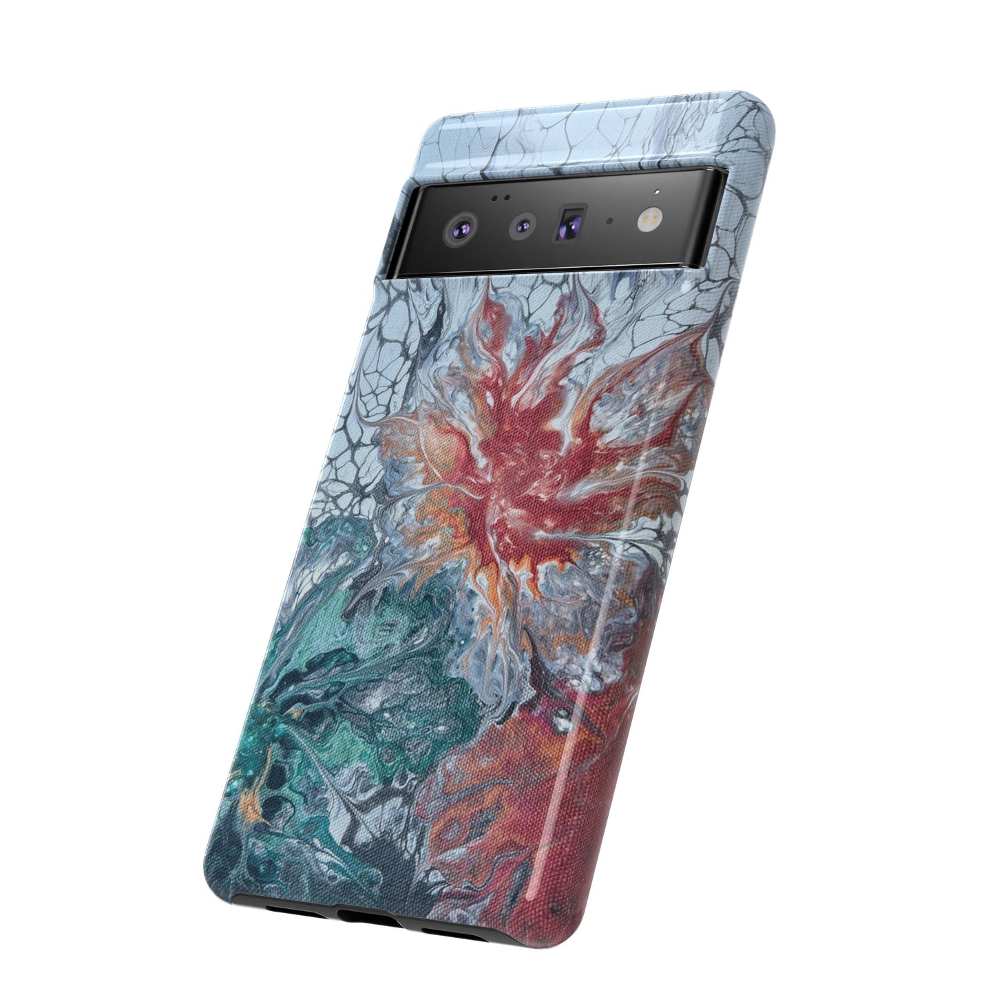 Garden Lace Tough Phone Case for iPhone, Samsung Galaxy, and Google Pixel devices