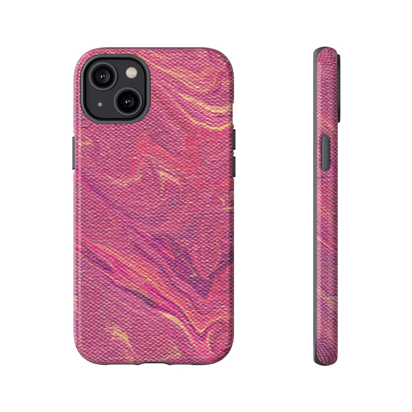 Pleasantly Pink Tough Phone Case for iPhone, Samsung Galaxy, and Google Pixel devices