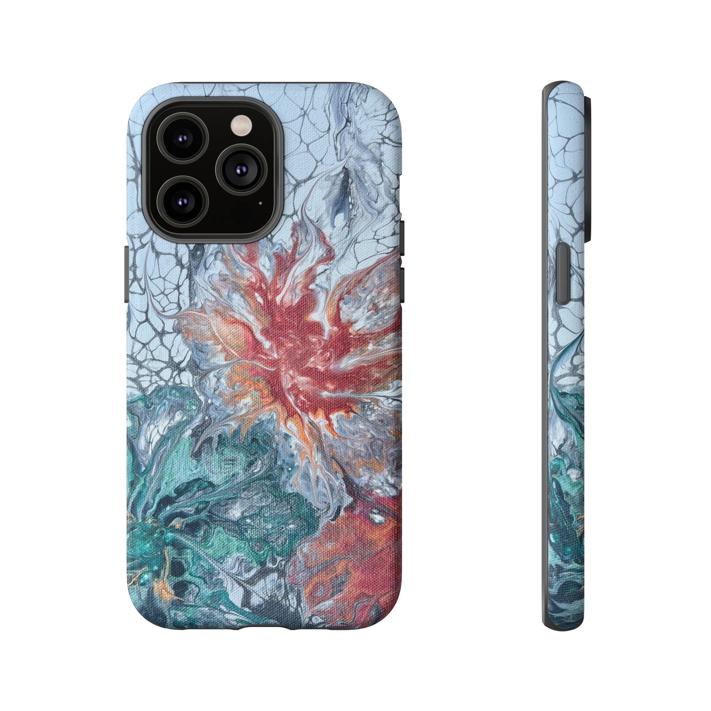Garden Lace Tough Phone Case for iPhone, Samsung Galaxy, and Google Pixel devices
