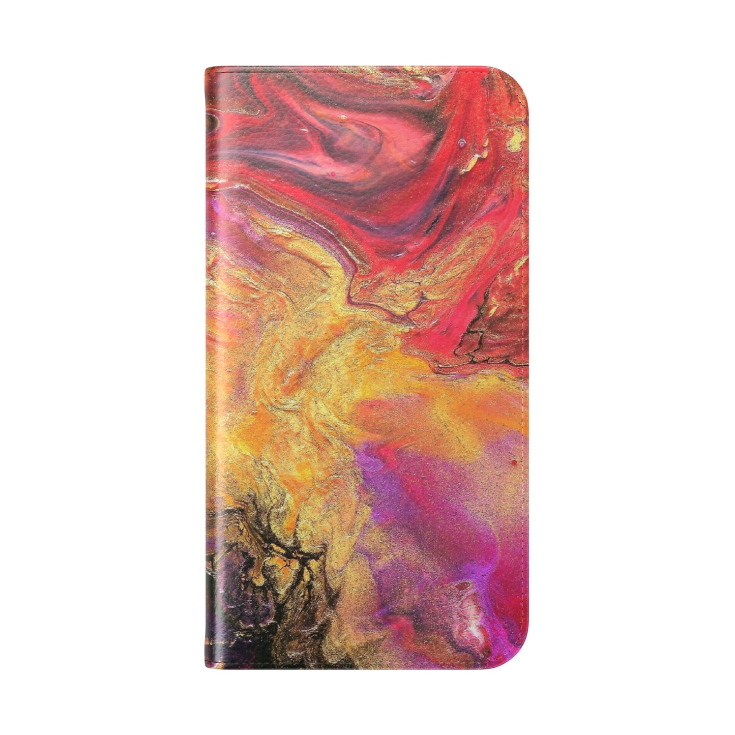 Flowing Royalty Flip Phone Case for iPhone 11 – 16 Pro, Samsung 21 – 22 Series