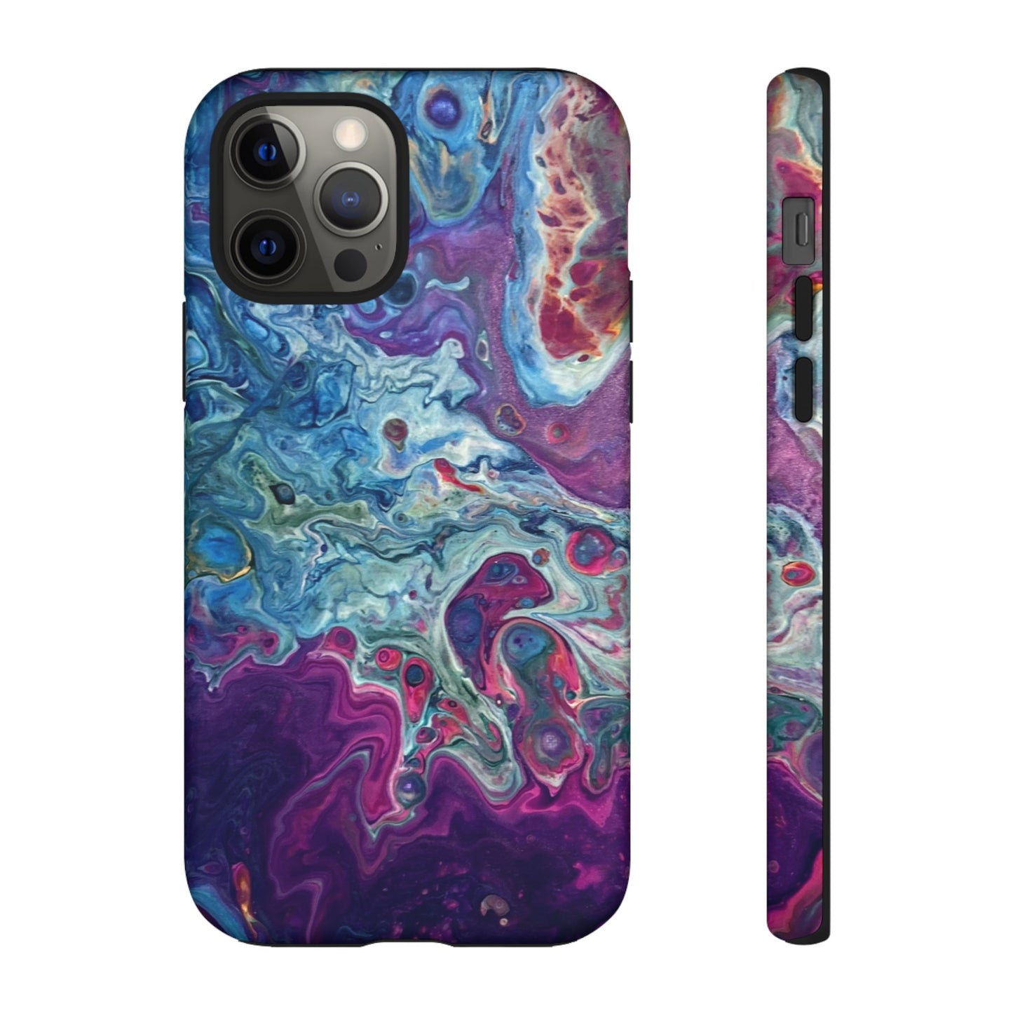 Candy Galaxy Tough Phone Case for iPhone, Samsung Galaxy, and Google Pixel devices
