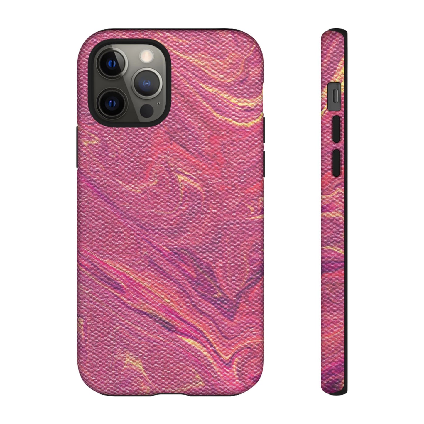 Pleasantly Pink Tough Phone Case for iPhone, Samsung Galaxy, and Google Pixel devices