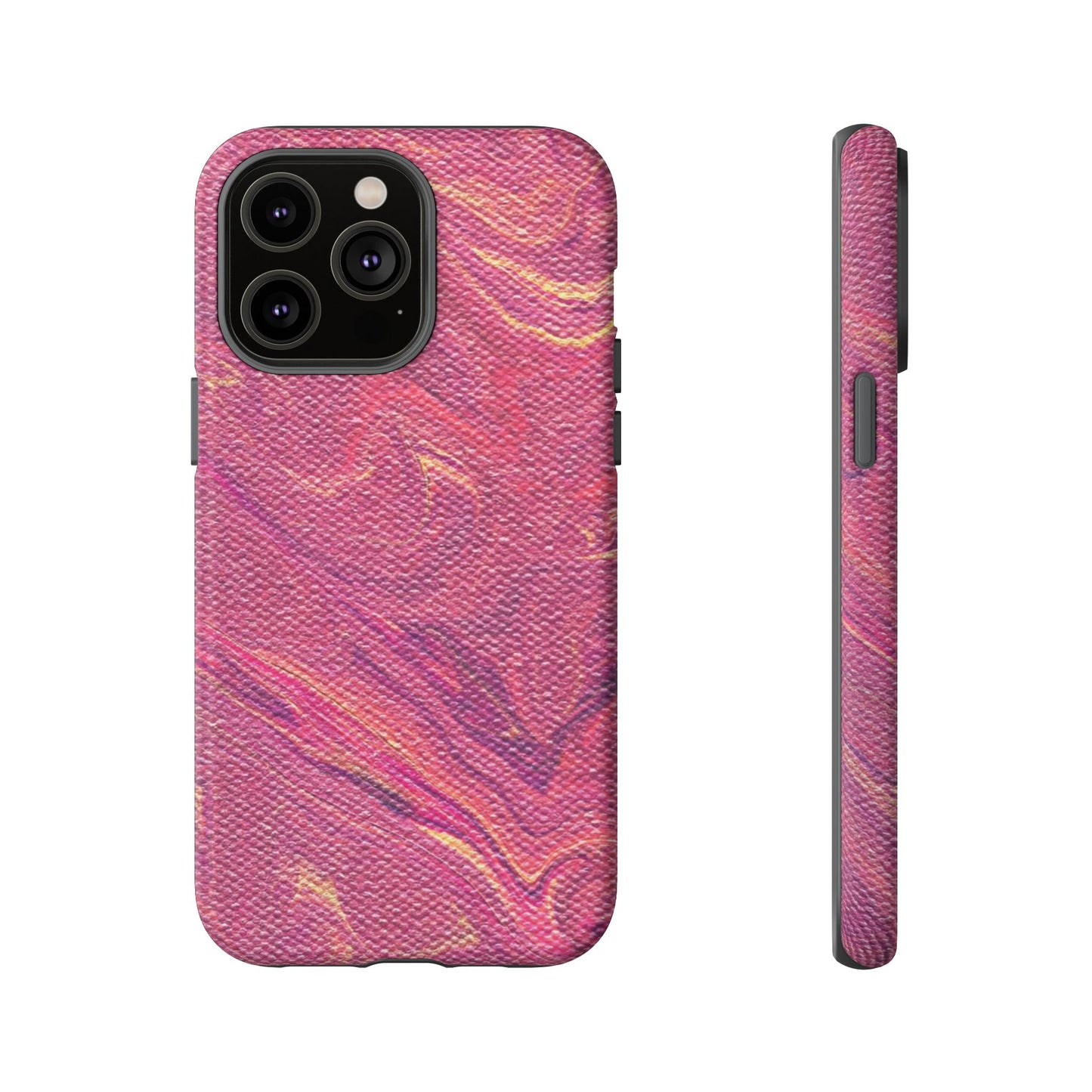 Pleasantly Pink Tough Phone Case for iPhone, Samsung Galaxy, and Google Pixel devices